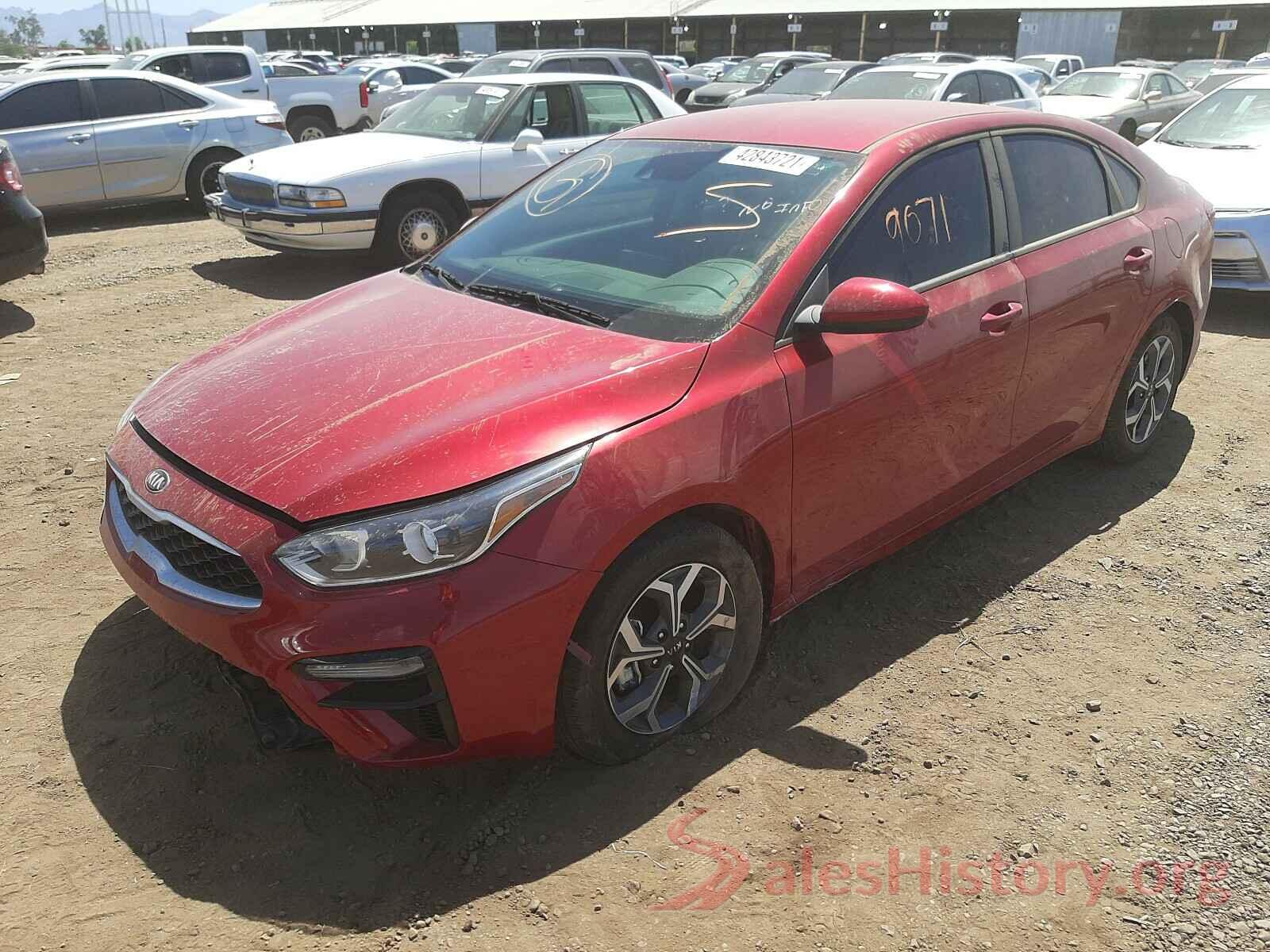 3KPF24AD2LE175519 2020 KIA FORTE