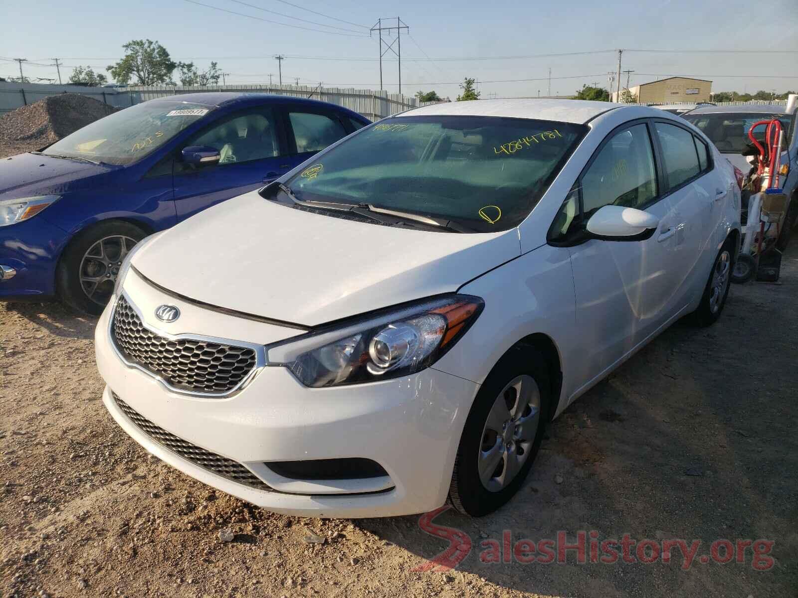 KNAFK4A60G5486771 2016 KIA FORTE