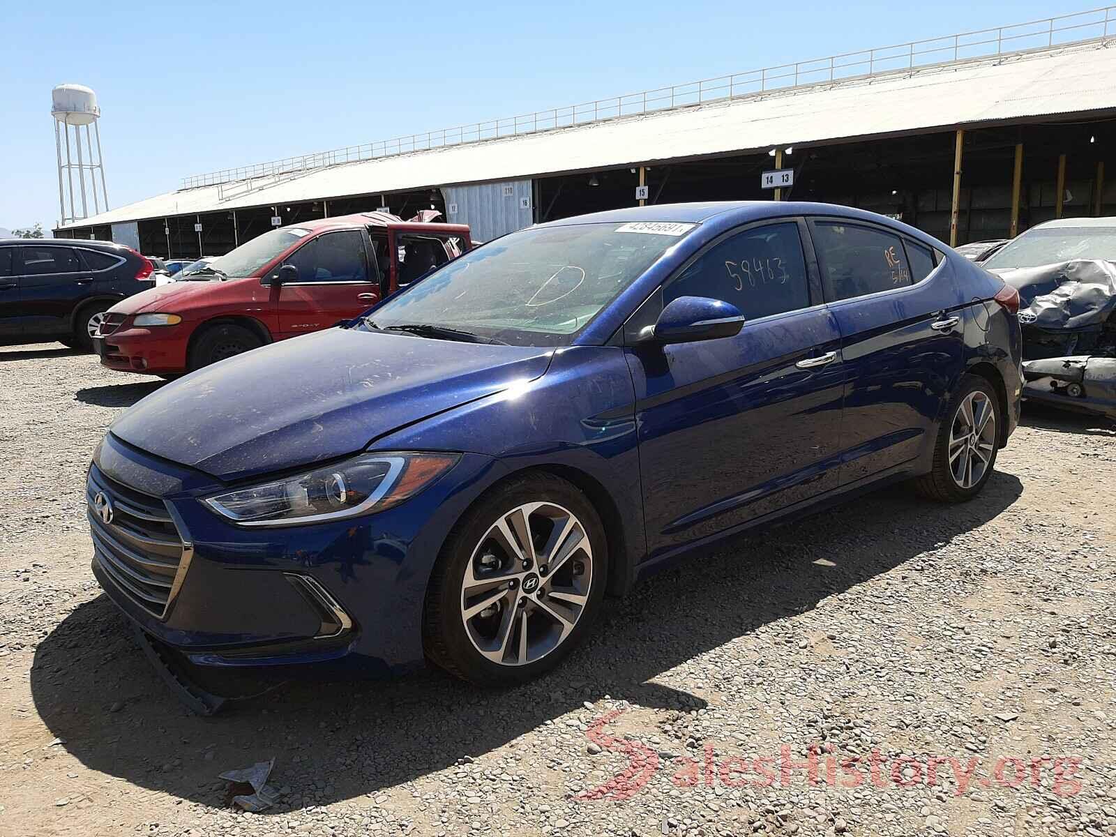 5NPD84LF2HH206579 2017 HYUNDAI ELANTRA