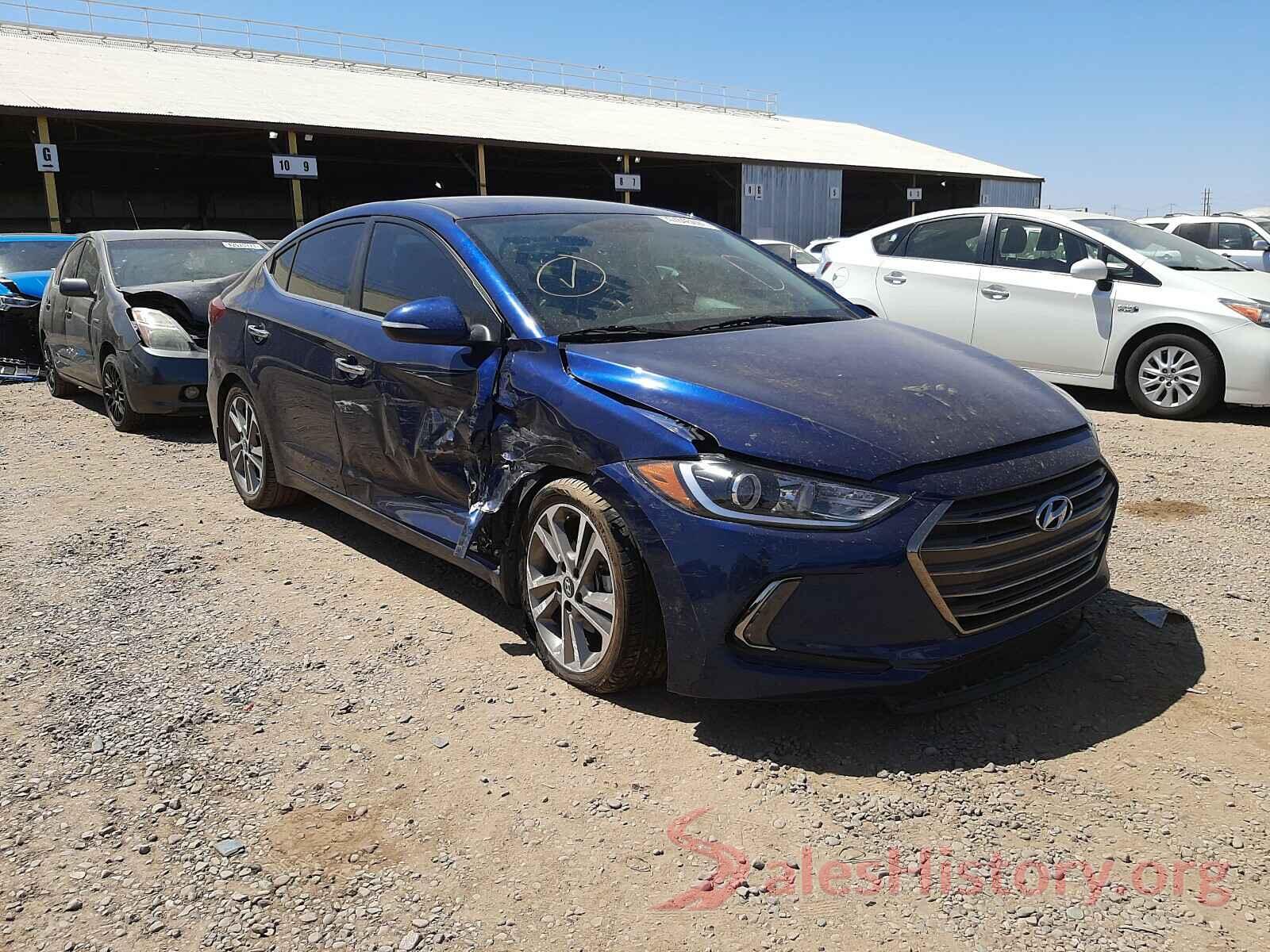 5NPD84LF2HH206579 2017 HYUNDAI ELANTRA