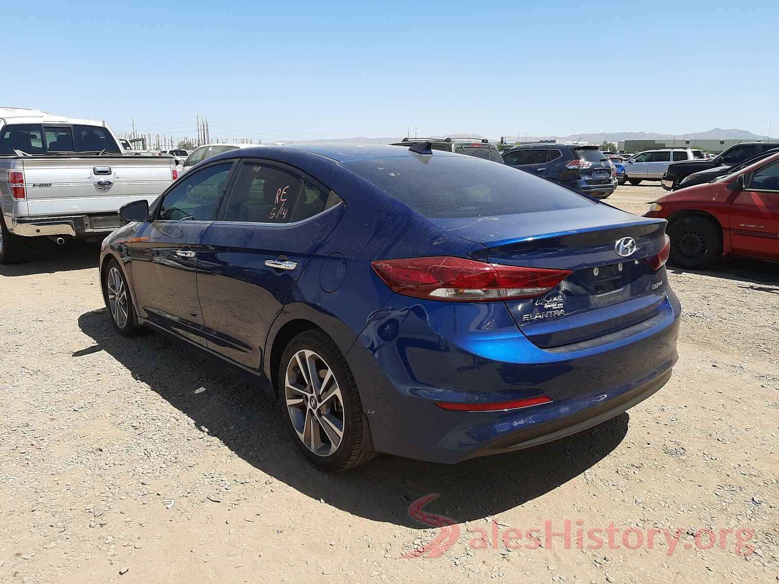 5NPD84LF2HH206579 2017 HYUNDAI ELANTRA