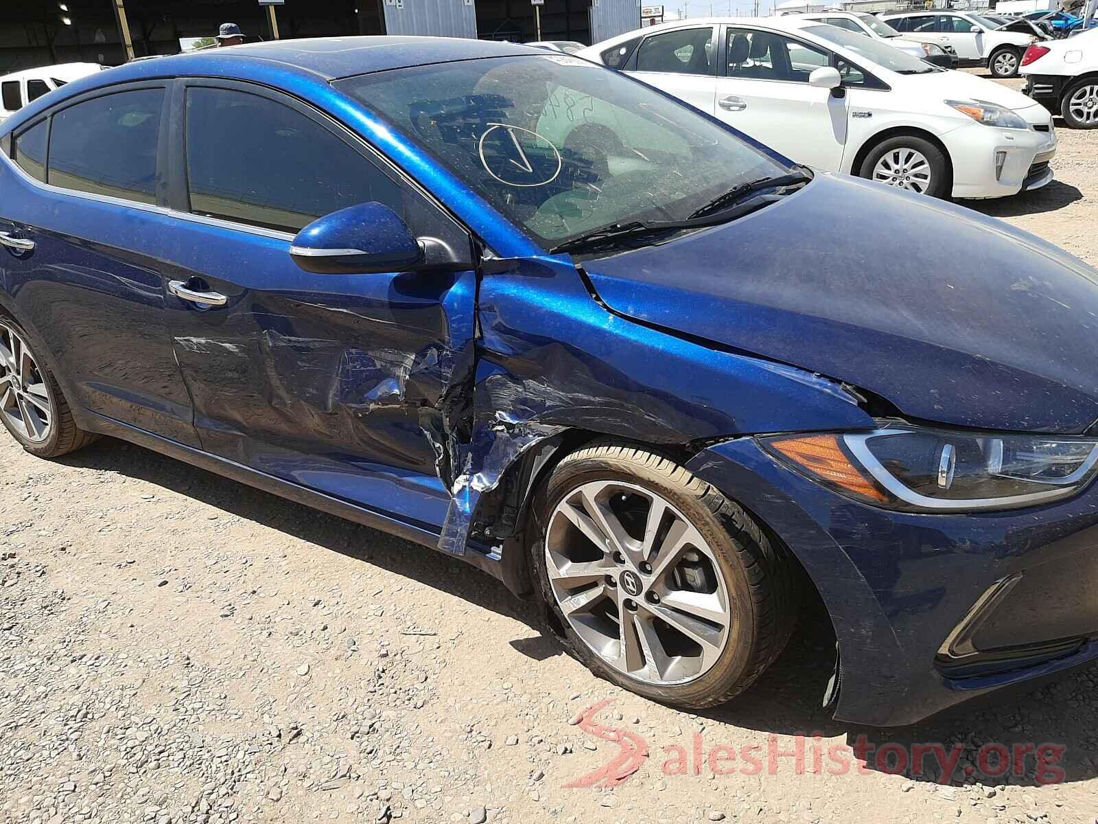 5NPD84LF2HH206579 2017 HYUNDAI ELANTRA