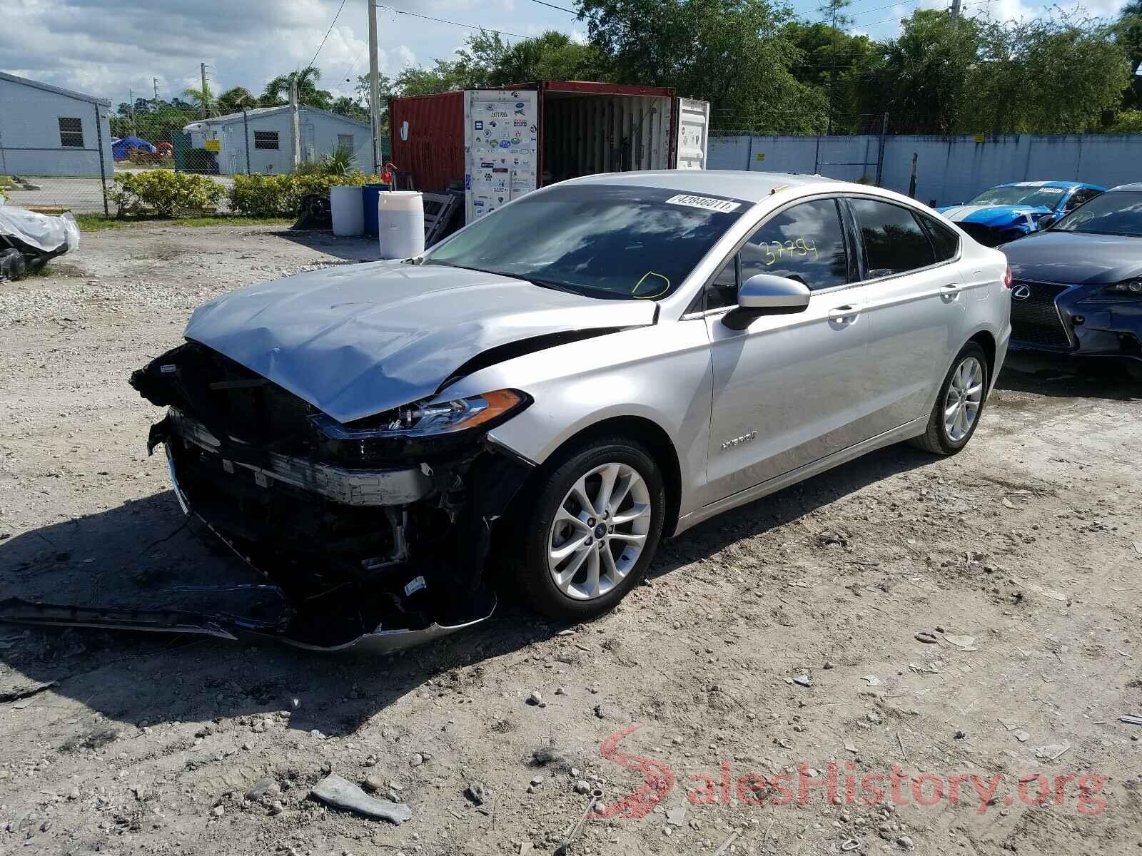 3FA6P0LU3KR121070 2019 FORD FUSION