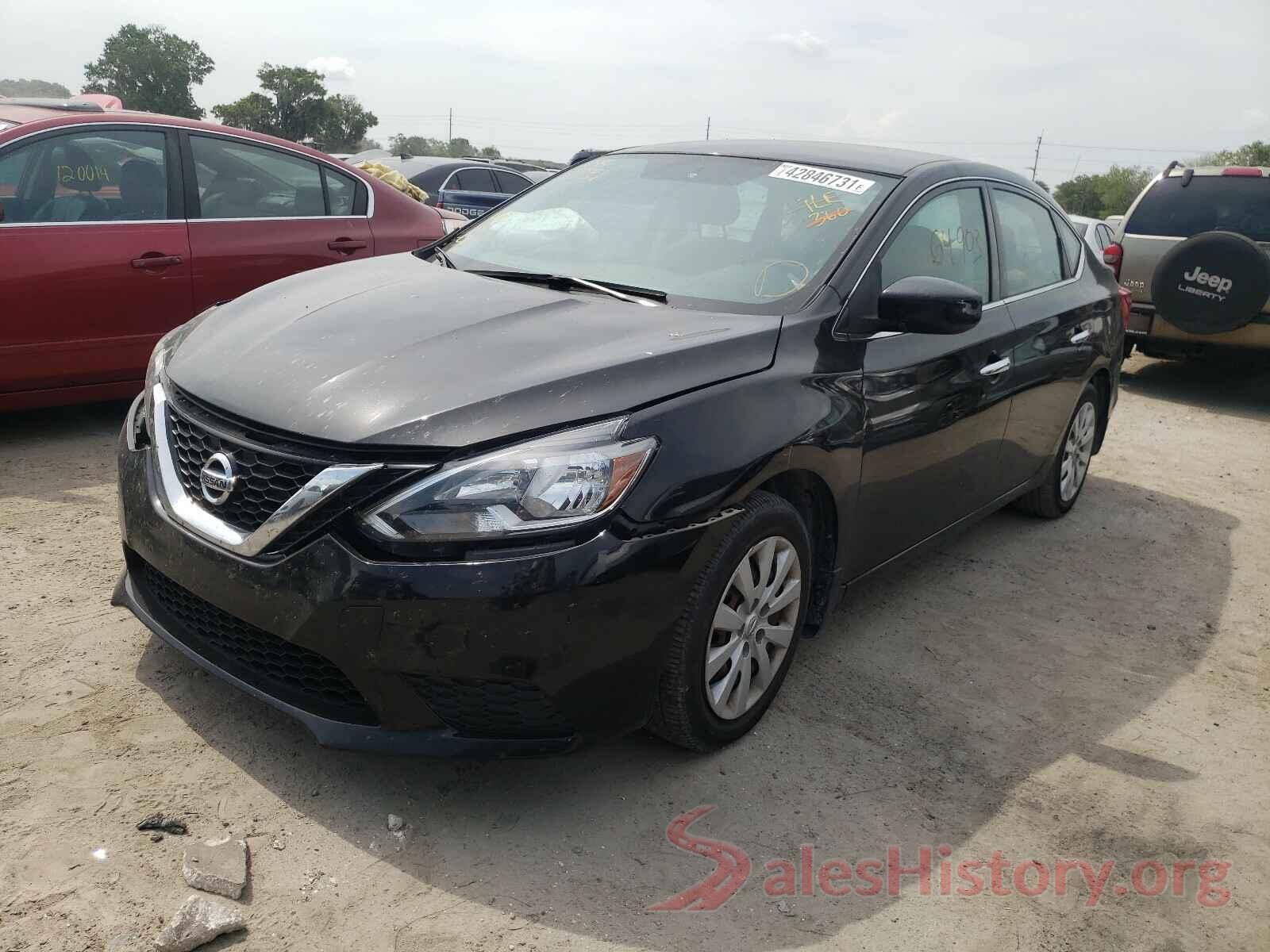 3N1AB7AP3HY394083 2017 NISSAN SENTRA