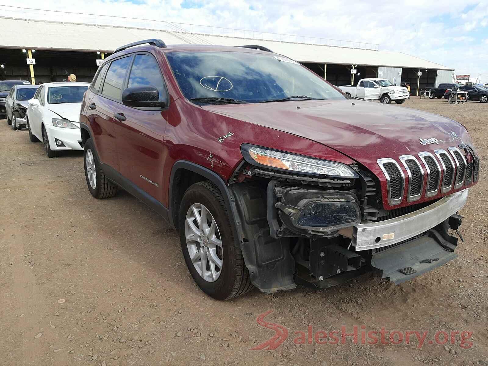 1C4PJLAB1GW302871 2016 JEEP CHEROKEE