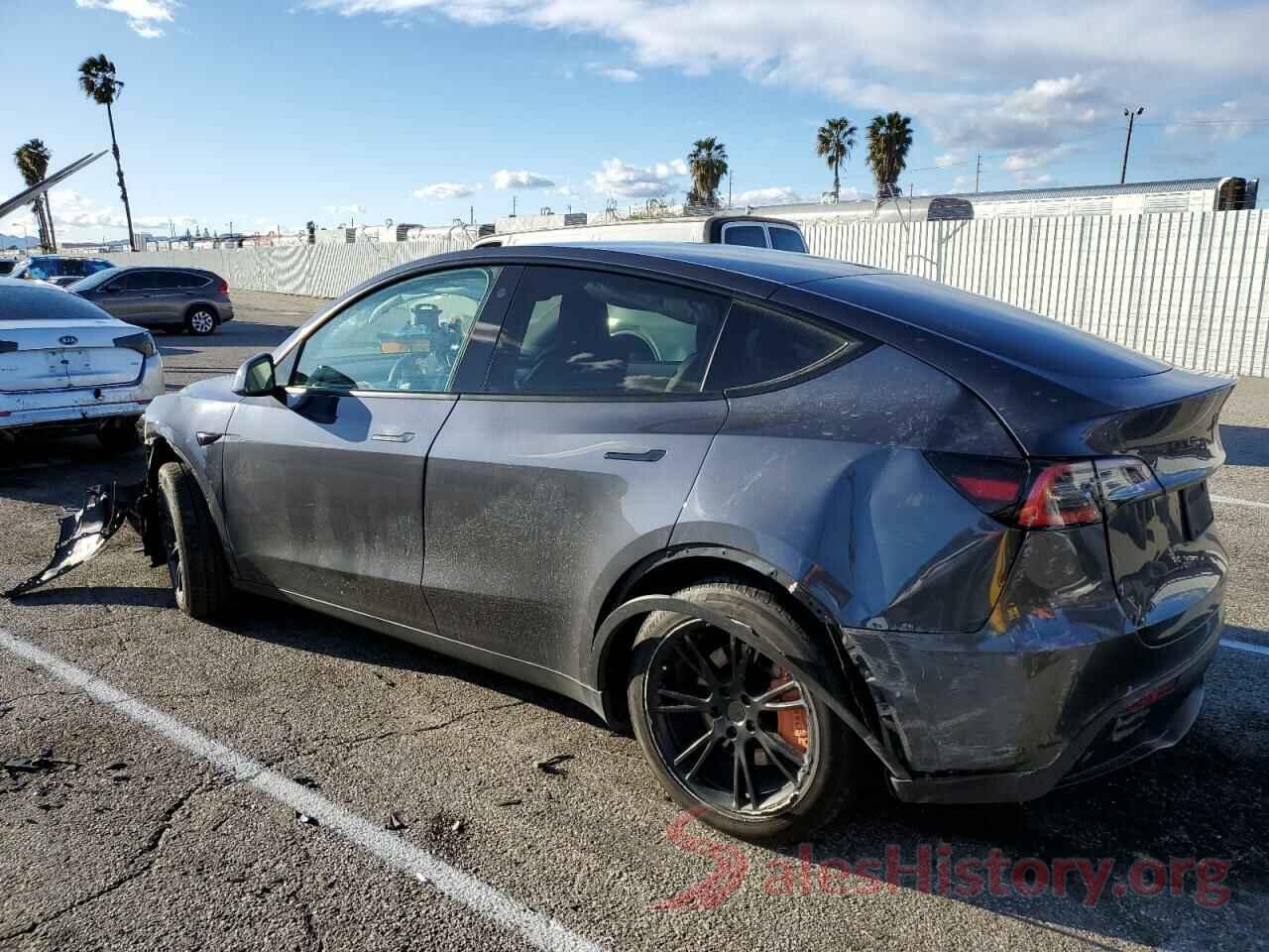 5YJYGDEE5MF100922 2021 TESLA MODEL Y