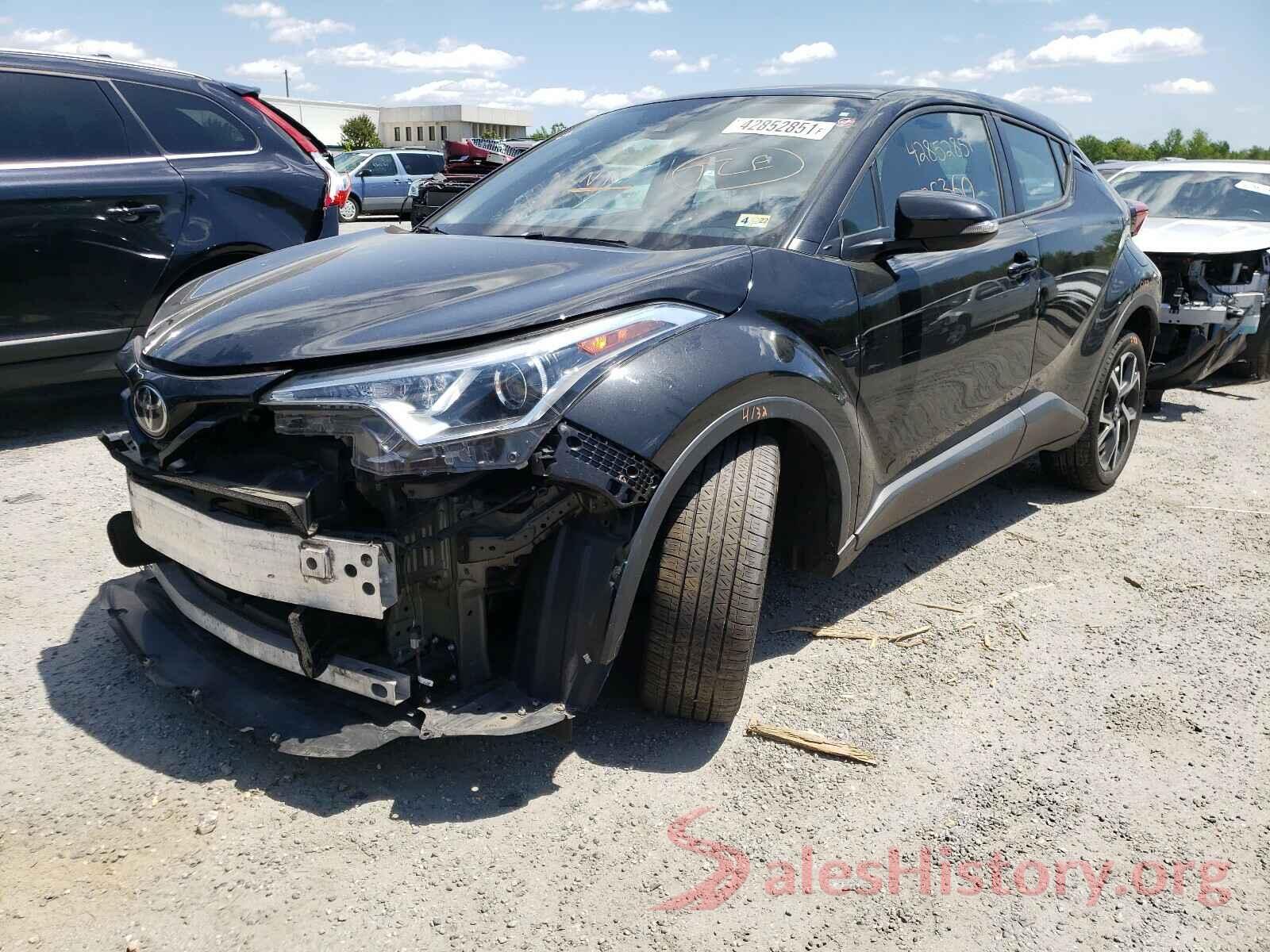 NMTKHMBX4JR044762 2018 TOYOTA C-HR