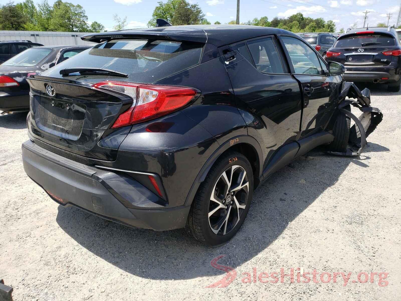 NMTKHMBX4JR044762 2018 TOYOTA C-HR