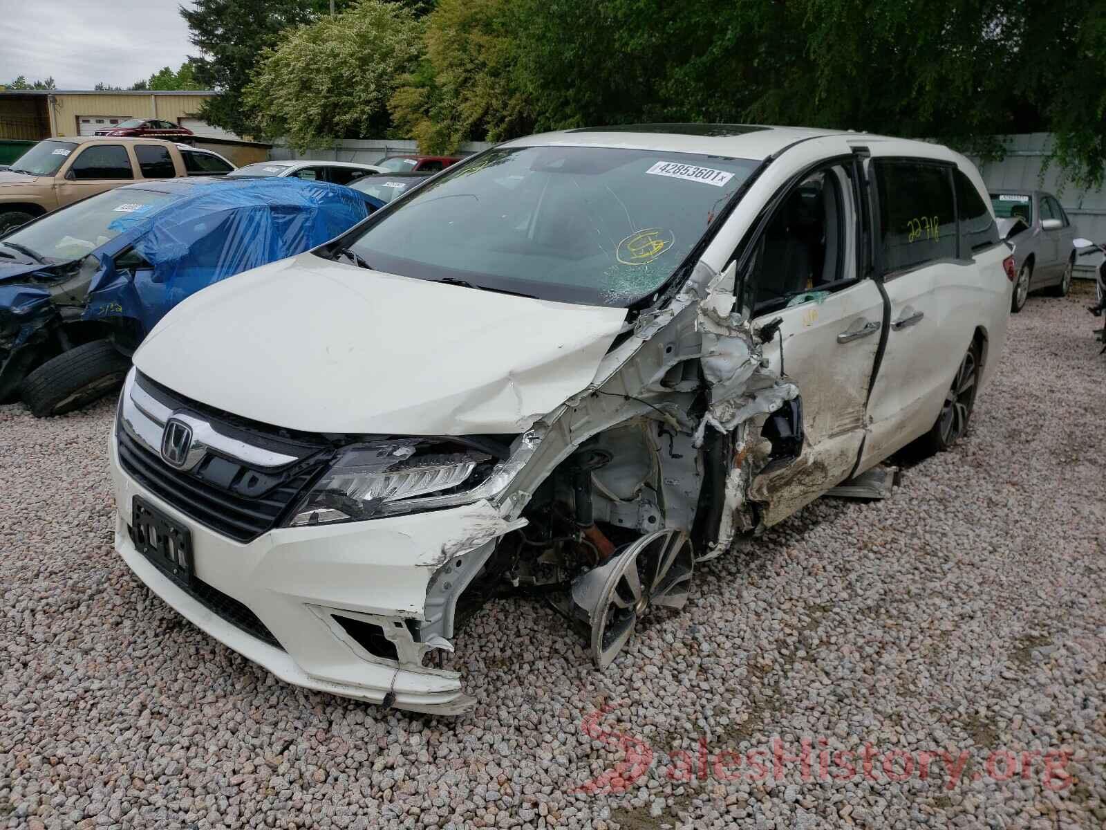 5FNRL6H95KB087483 2019 HONDA ODYSSEY