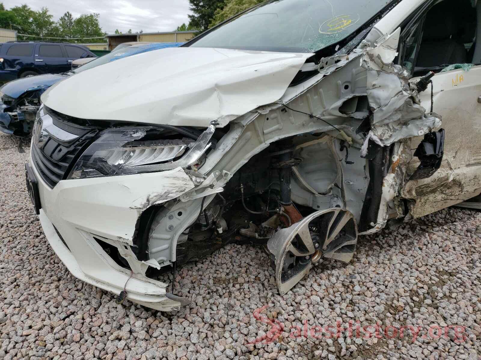 5FNRL6H95KB087483 2019 HONDA ODYSSEY