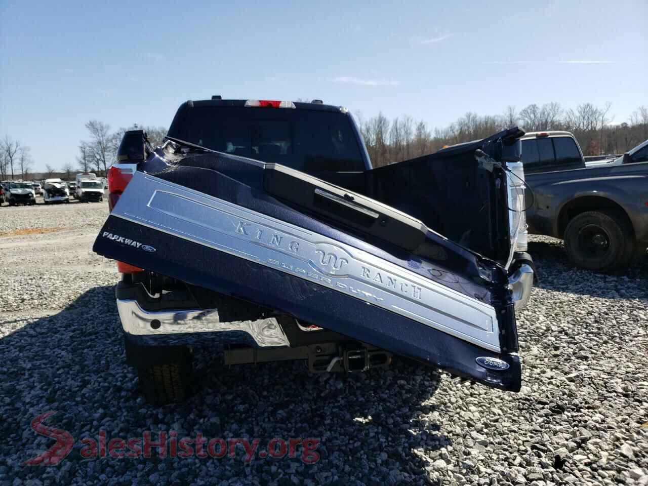 2022 FORD F350 VIN 1FT8W3BT6NED28754, left side view