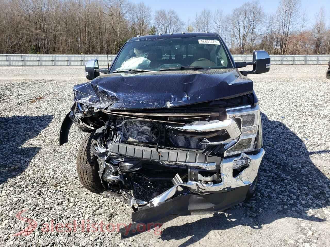 2022 FORD F350 VIN 1FT8W3BT6NED28754, rear view