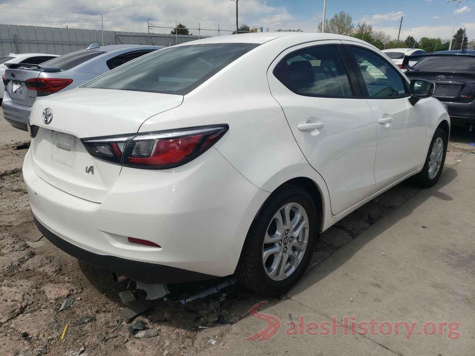 3MYDLBYV9HY186449 2017 TOYOTA YARIS