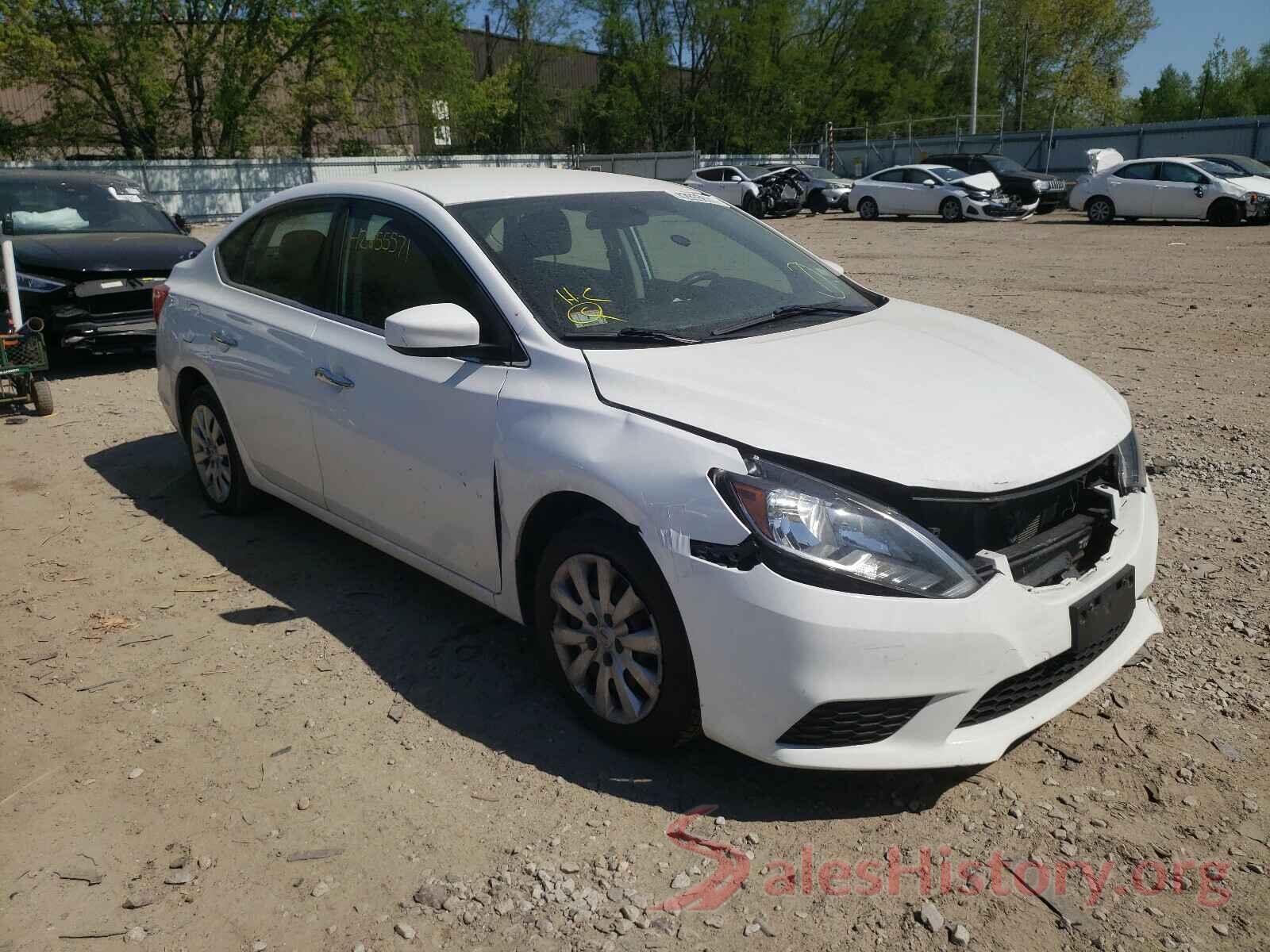 3N1AB7AP0HY316490 2017 NISSAN SENTRA