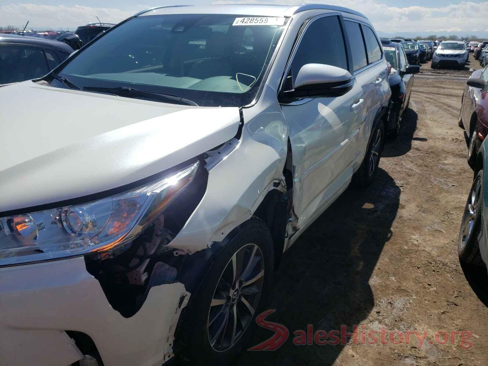 5TDJZRFH2HS512301 2017 TOYOTA HIGHLANDER