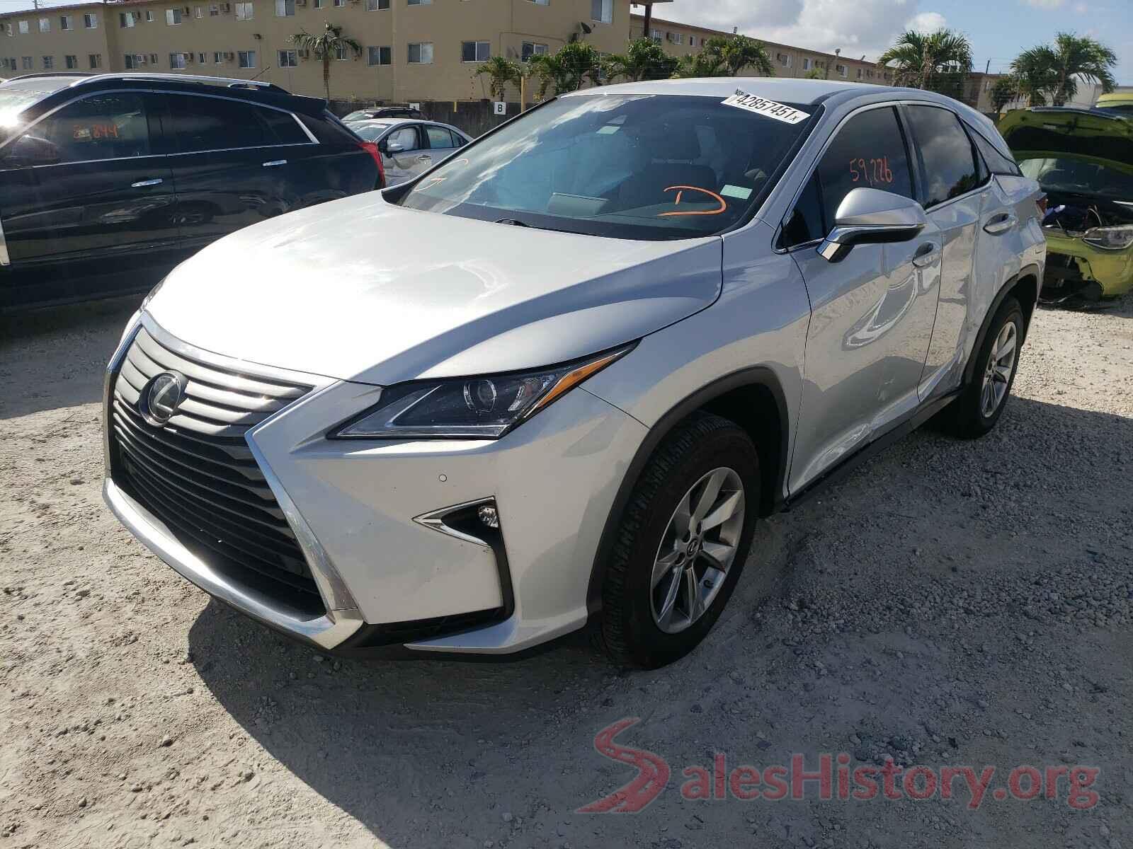 2T2ZZMCAXJC103311 2018 LEXUS RX350