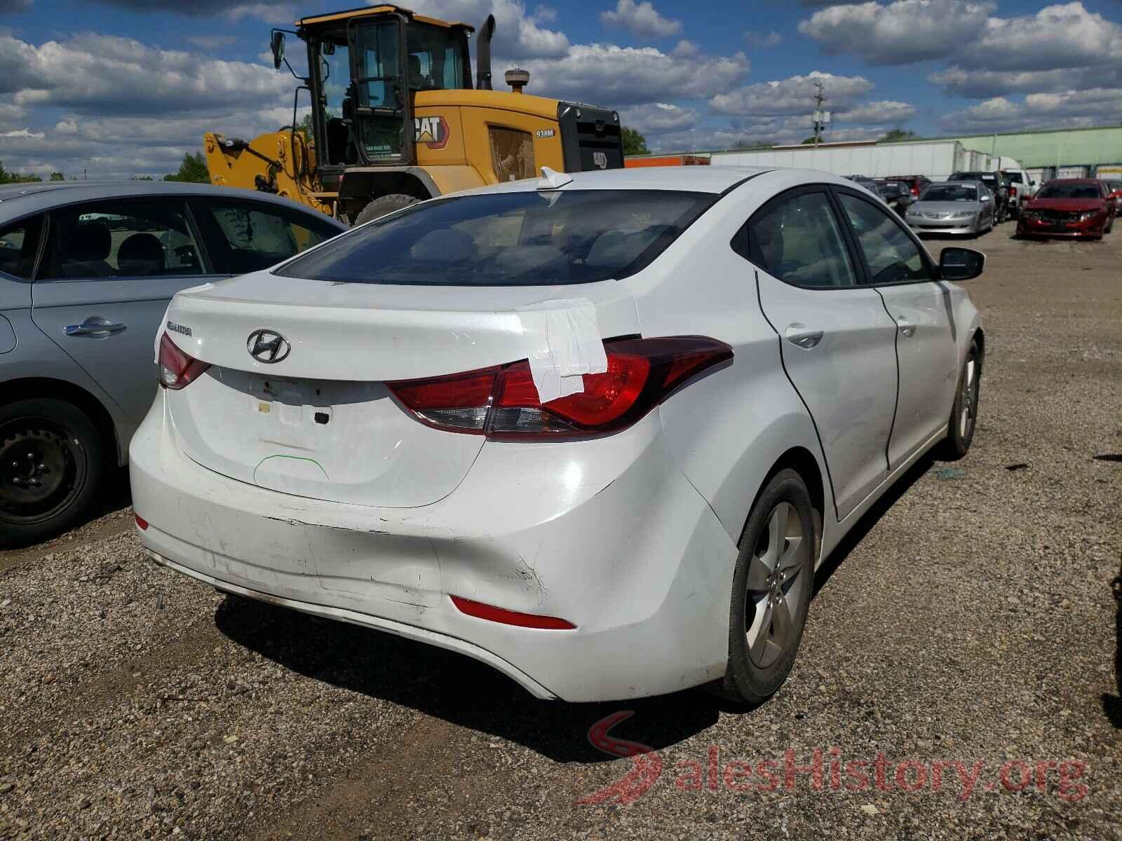 5NPDH4AE7GH787389 2016 HYUNDAI ELANTRA