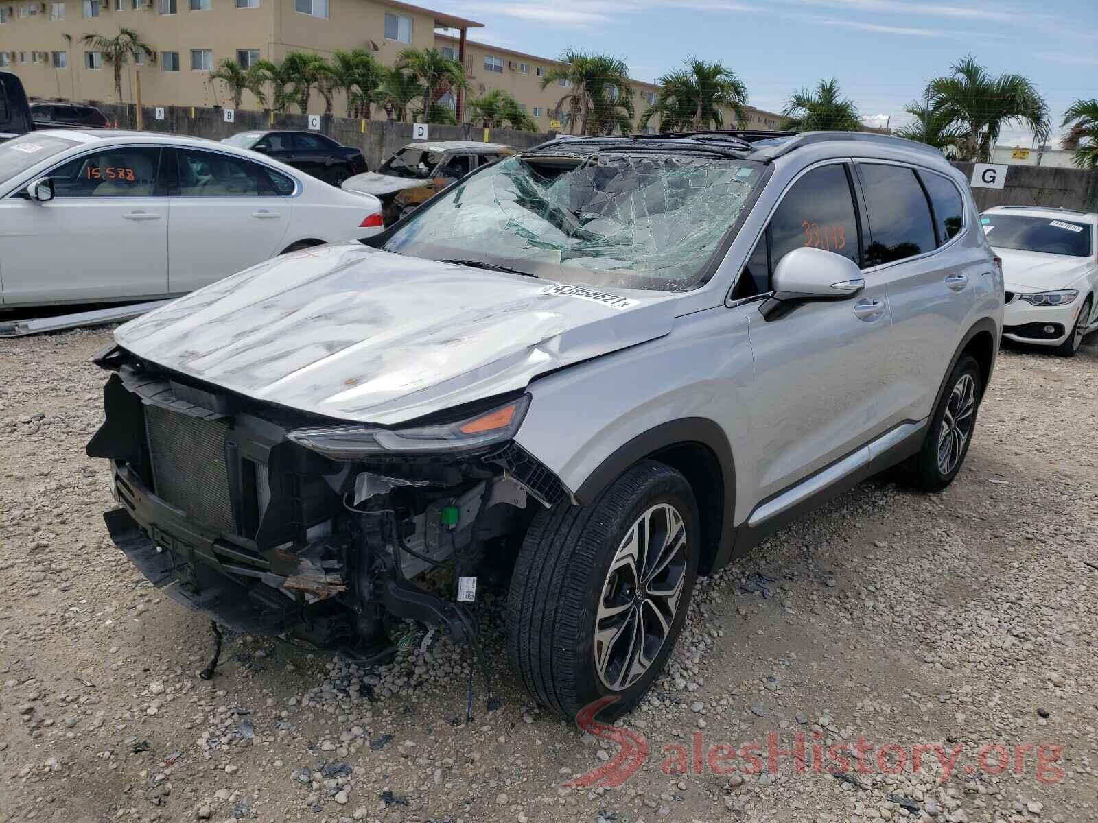 5NMS53AA1KH059466 2019 HYUNDAI SANTA FE