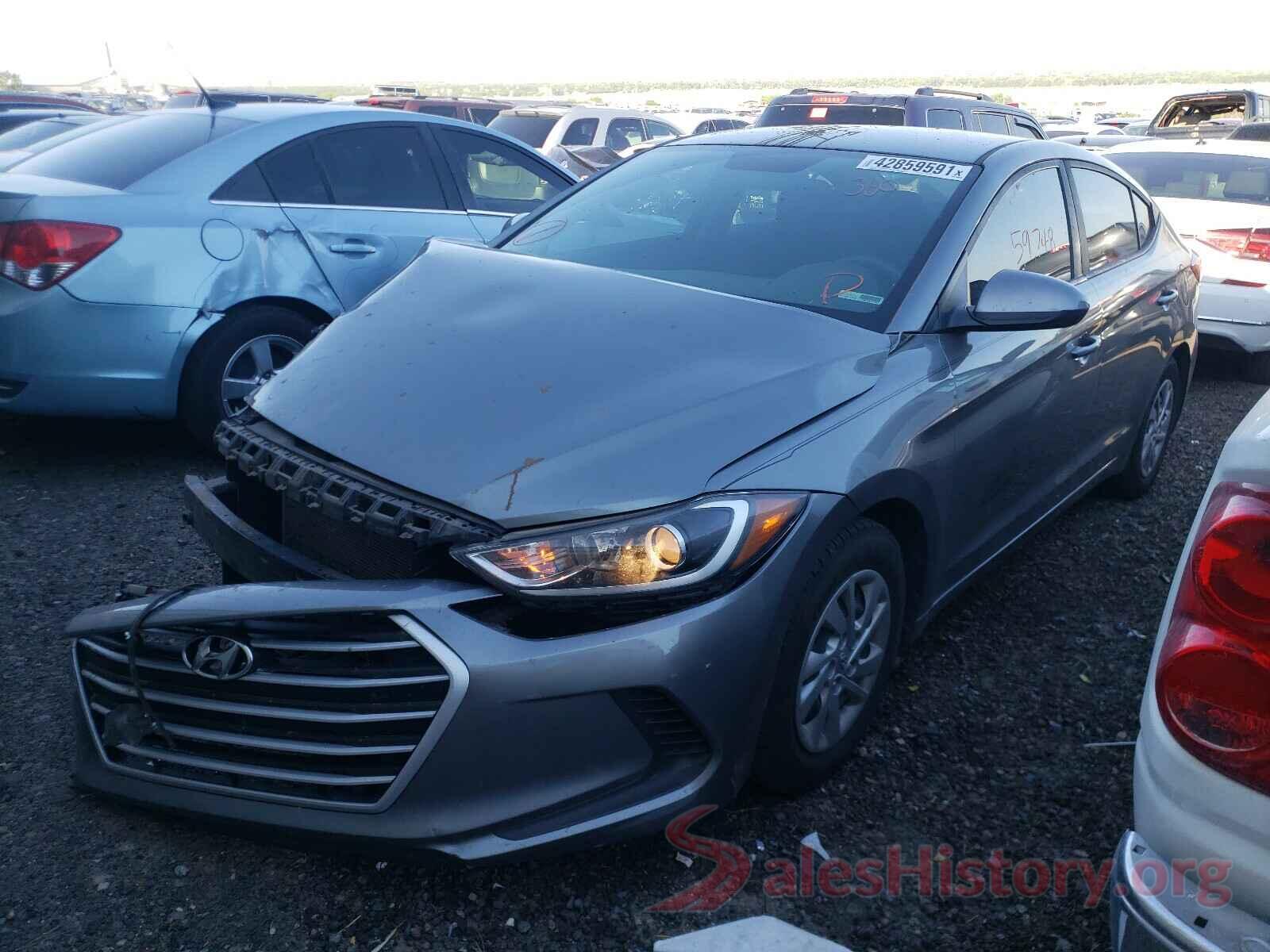 KMHD74LF3JU451935 2018 HYUNDAI ELANTRA