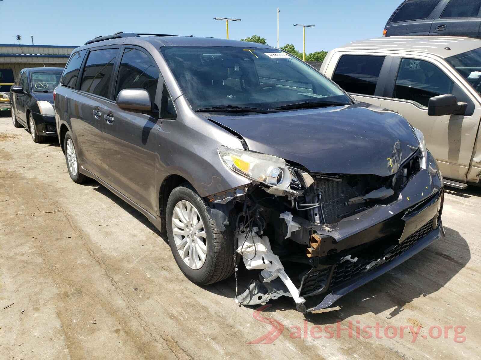 5TDYZ3DC7JS959408 2018 TOYOTA SIENNA