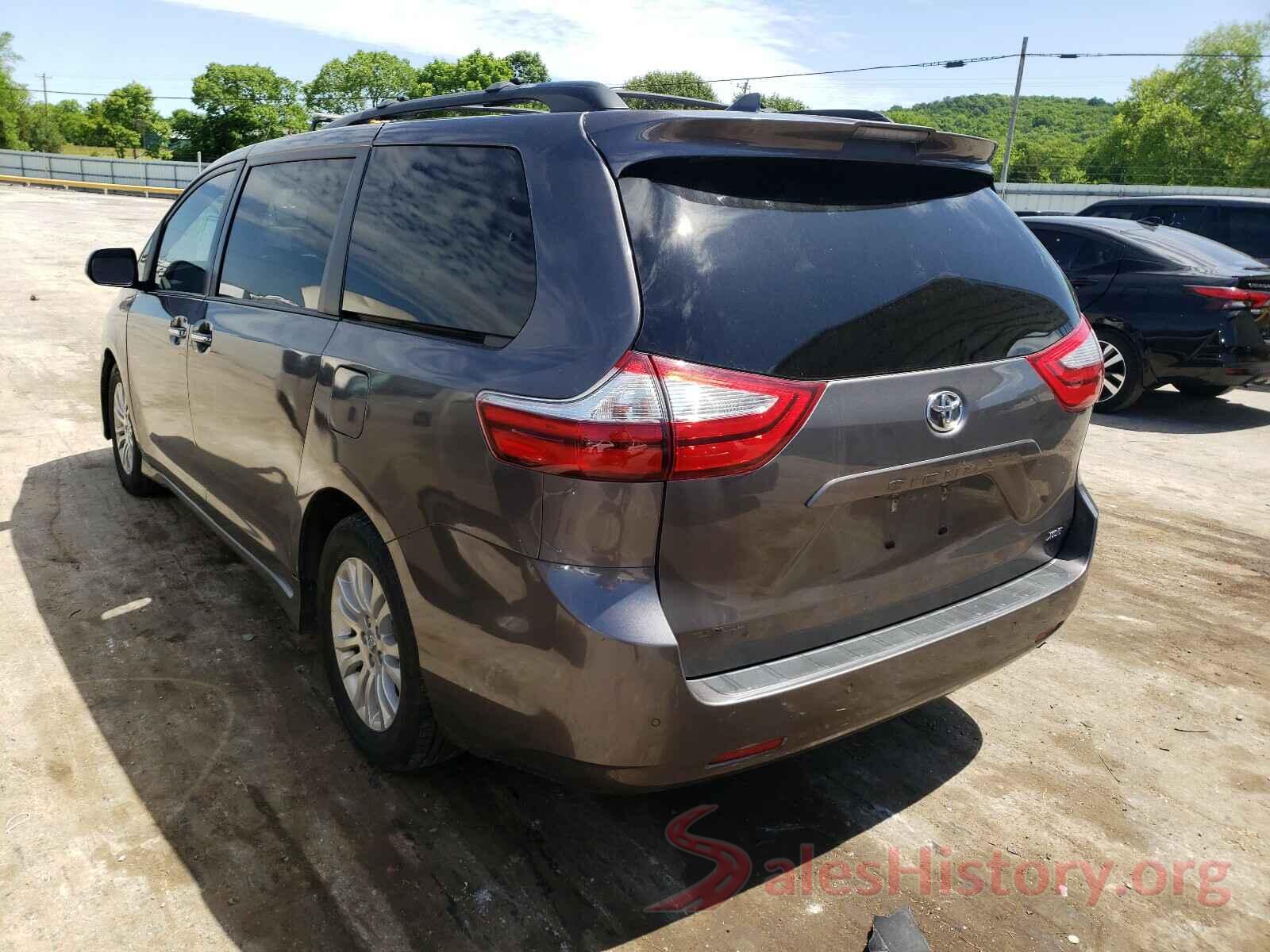 5TDYZ3DC7JS959408 2018 TOYOTA SIENNA