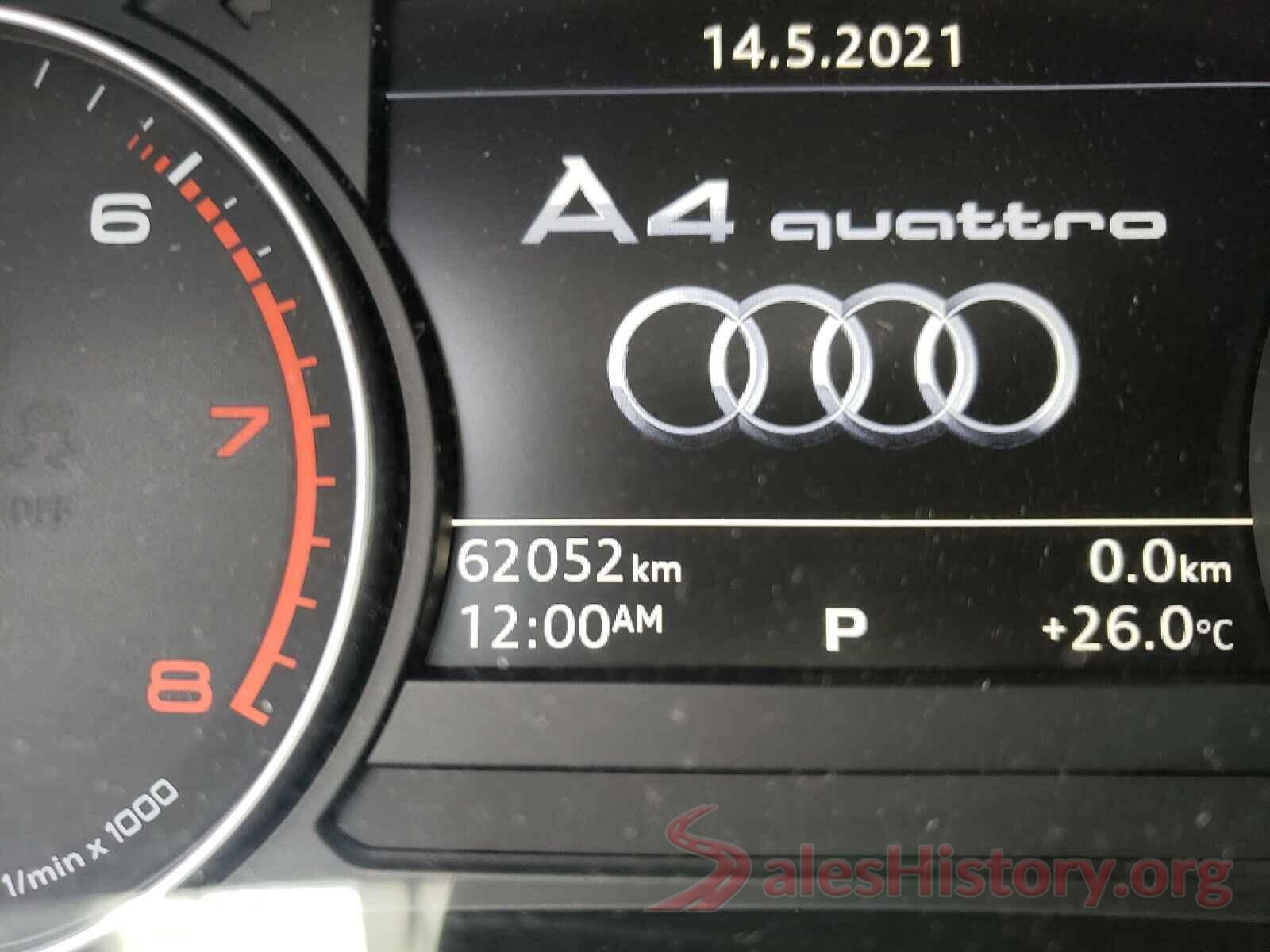 WAUANAF44JA135965 2018 AUDI A4