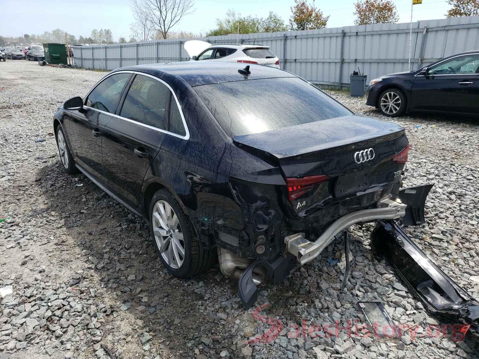 WAUANAF44JA135965 2018 AUDI A4