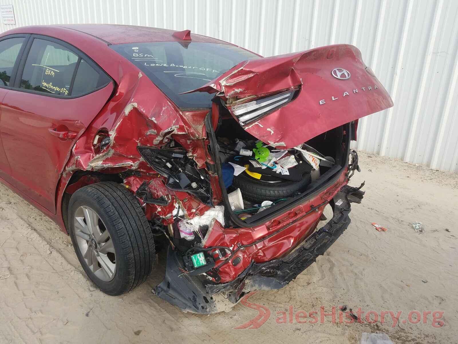 5NPD84LF6KH466393 2019 HYUNDAI ELANTRA