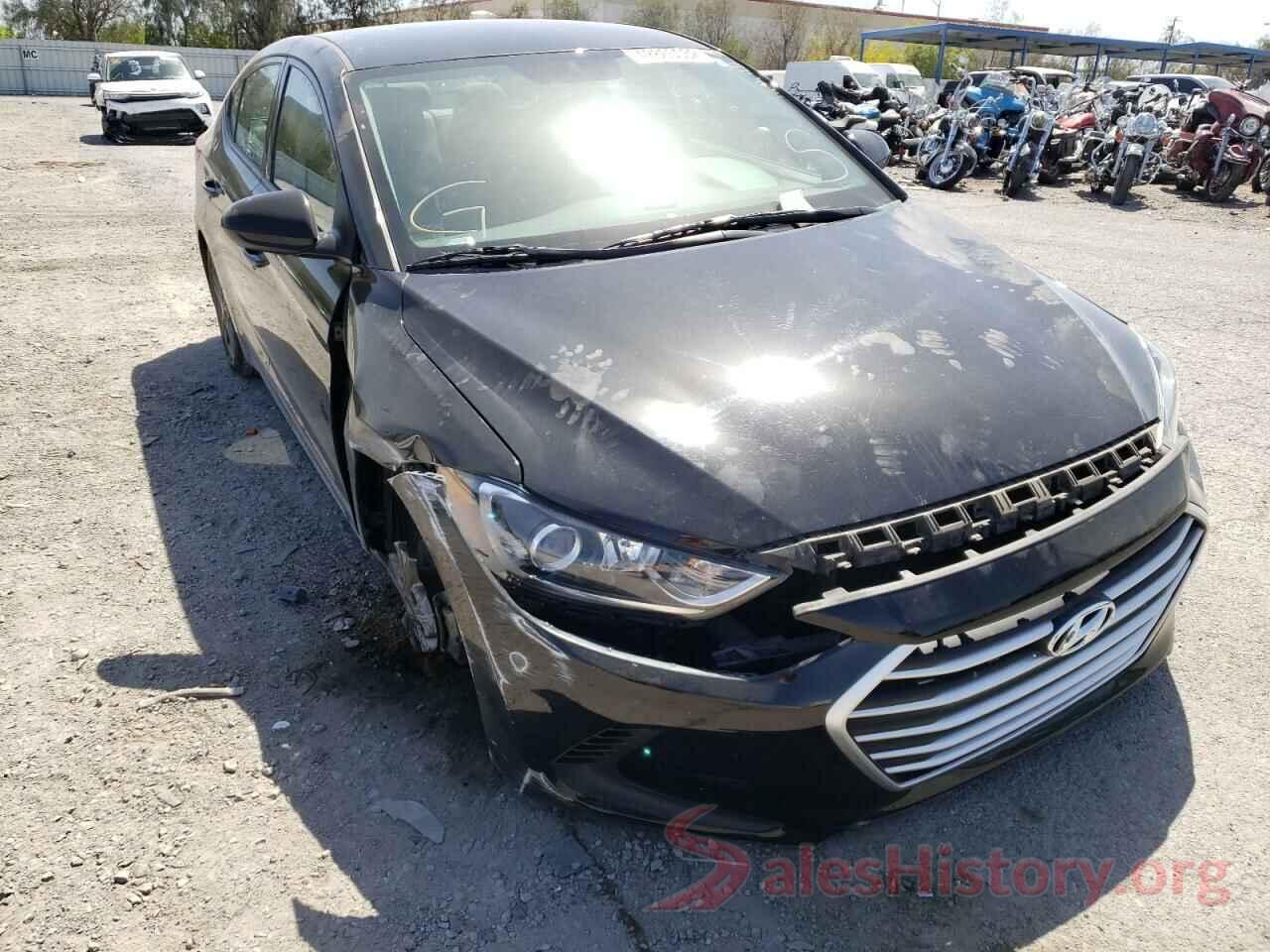 5NPD84LF1JH307182 2018 HYUNDAI ELANTRA