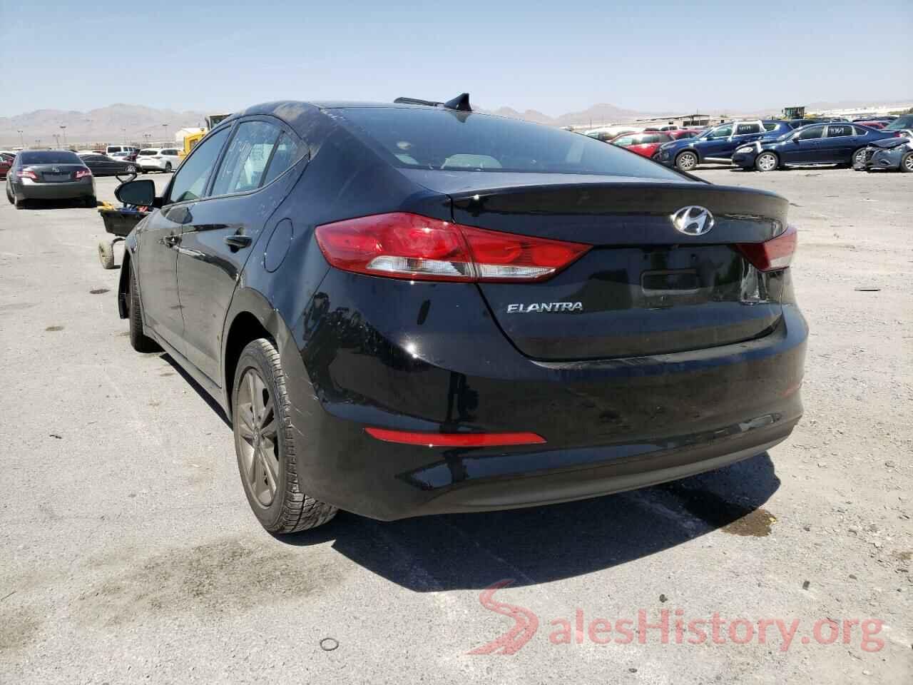 5NPD84LF1JH307182 2018 HYUNDAI ELANTRA