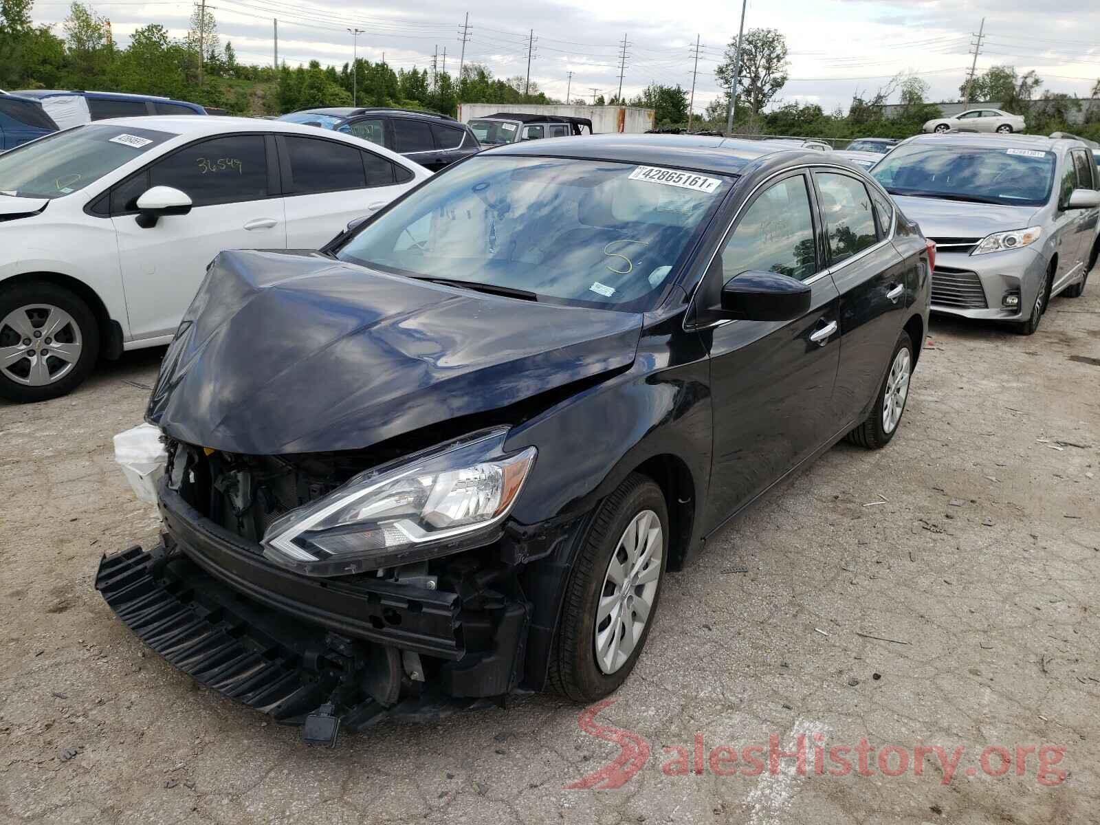 3N1AB7AP2KY370588 2019 NISSAN SENTRA