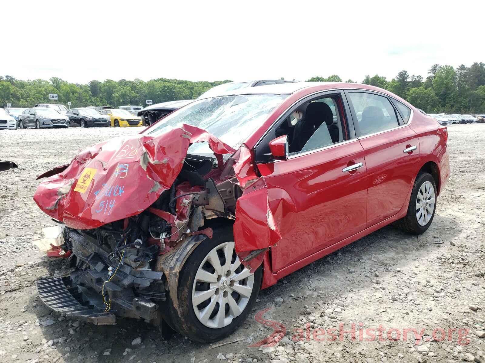 3N1AB7AP6GL678268 2016 NISSAN SENTRA