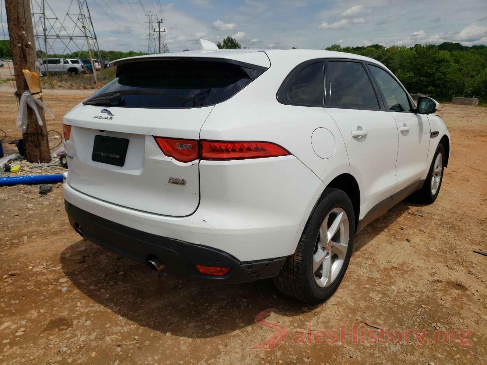 SADCJ2FX1KA602305 2019 JAGUAR F-PACE