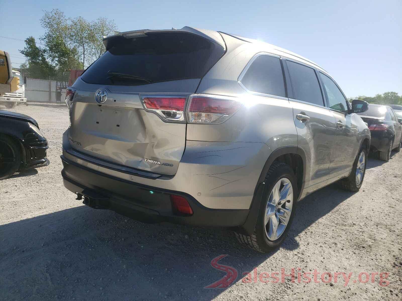 5TDDKRFH1GS227637 2016 TOYOTA HIGHLANDER