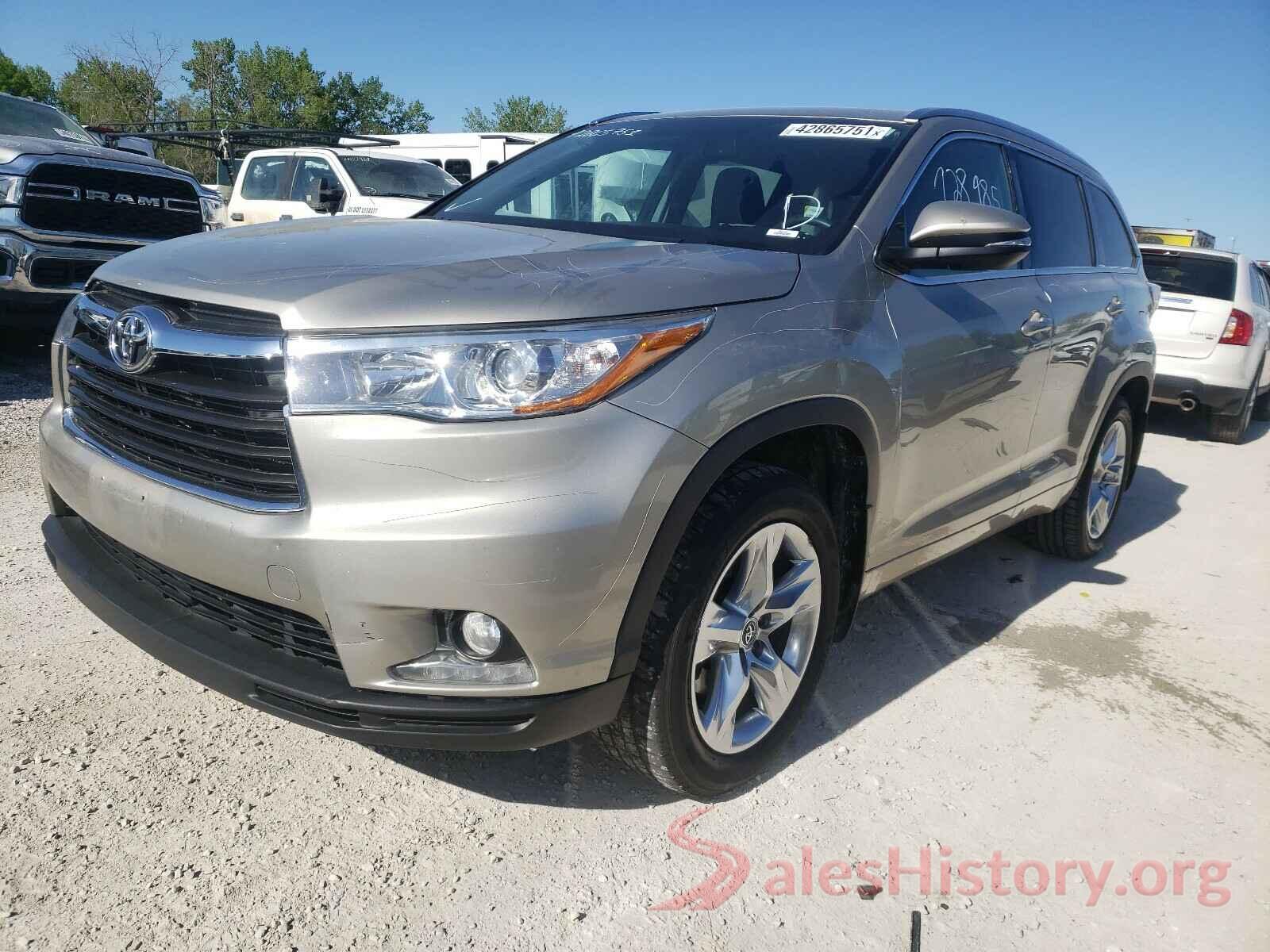 5TDDKRFH1GS227637 2016 TOYOTA HIGHLANDER