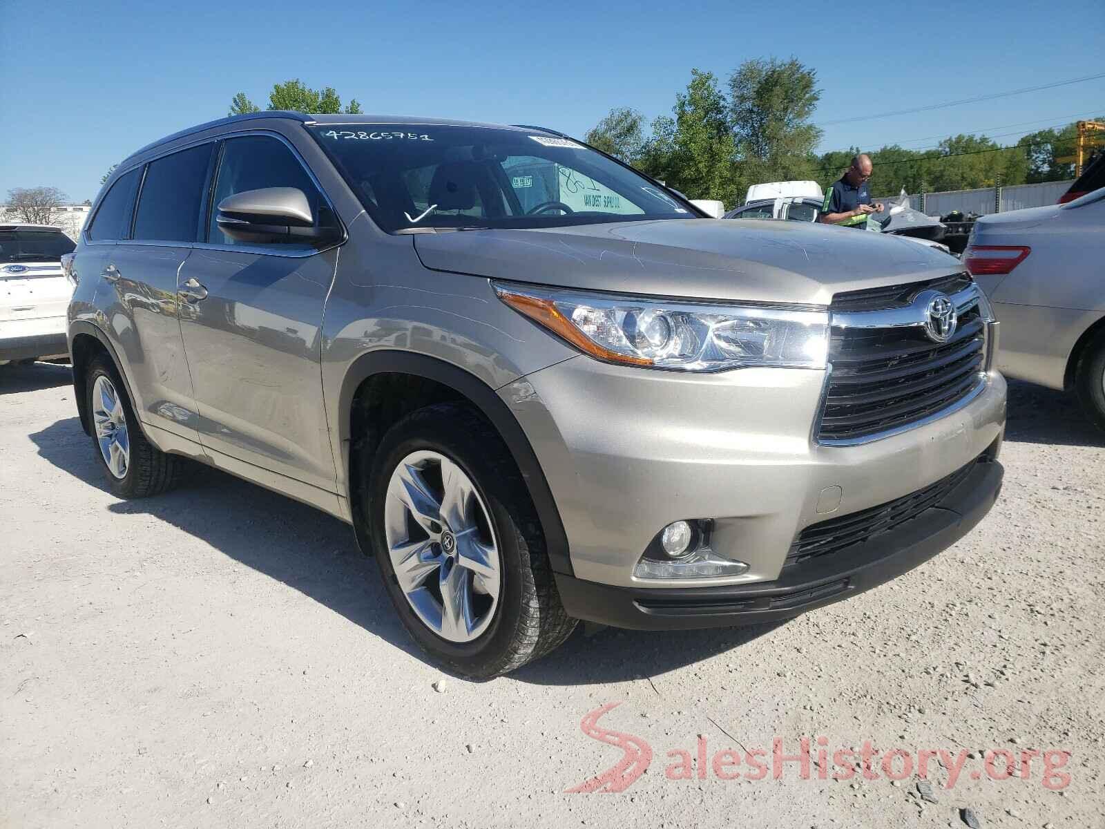 5TDDKRFH1GS227637 2016 TOYOTA HIGHLANDER