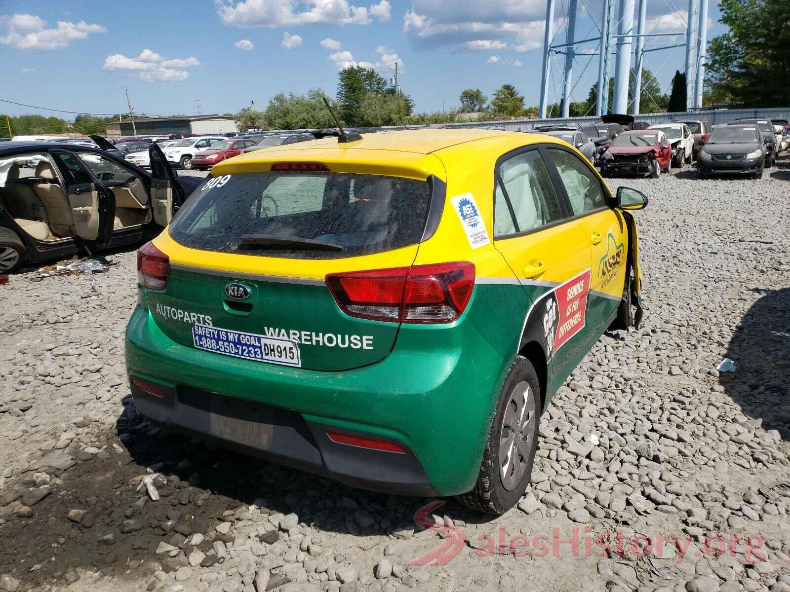 3KPA25AB0JE058520 2018 KIA RIO