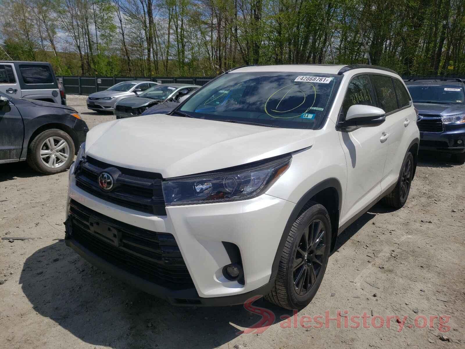 5TDJZRFH5KS609273 2019 TOYOTA HIGHLANDER