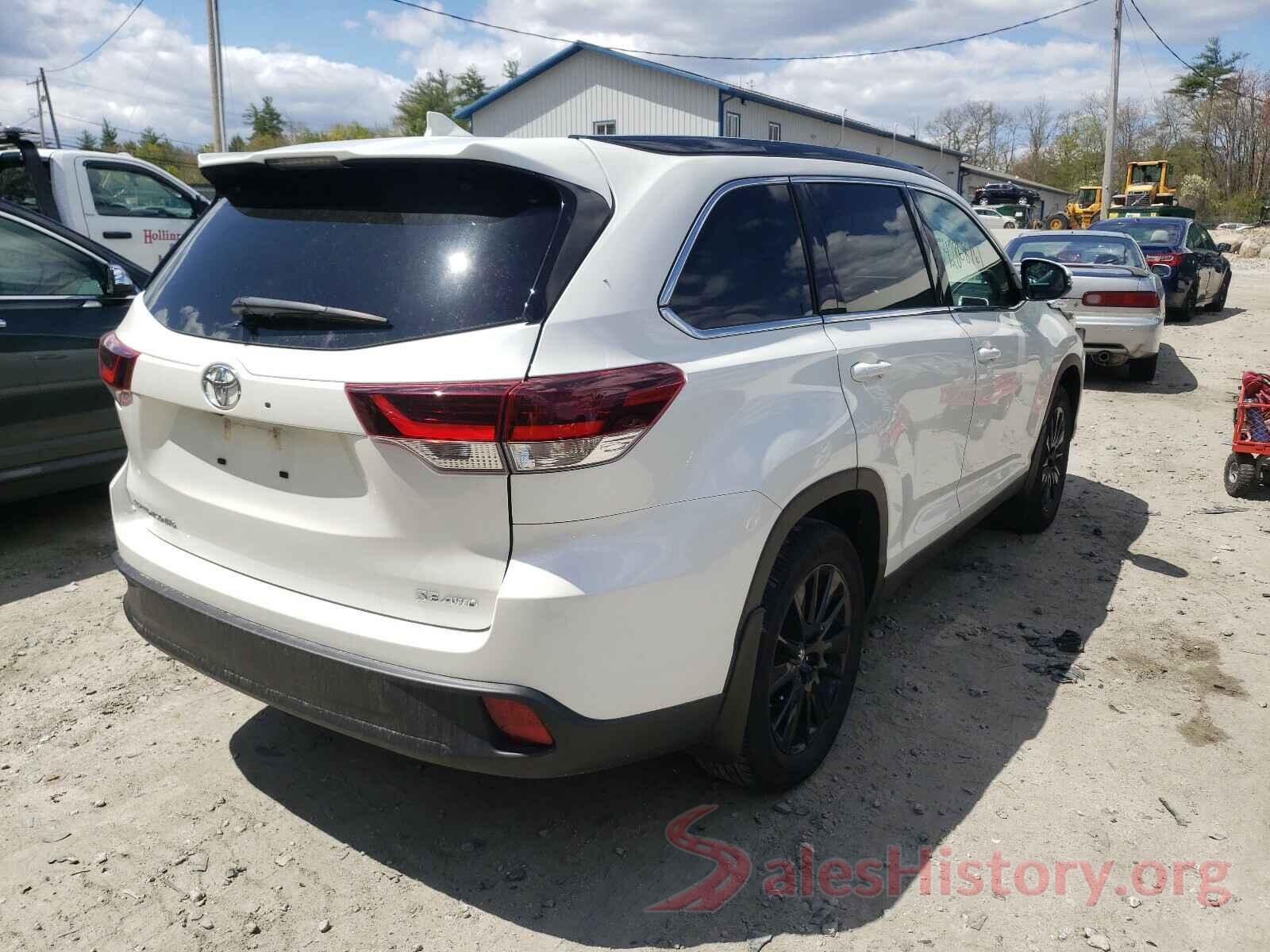 5TDJZRFH5KS609273 2019 TOYOTA HIGHLANDER