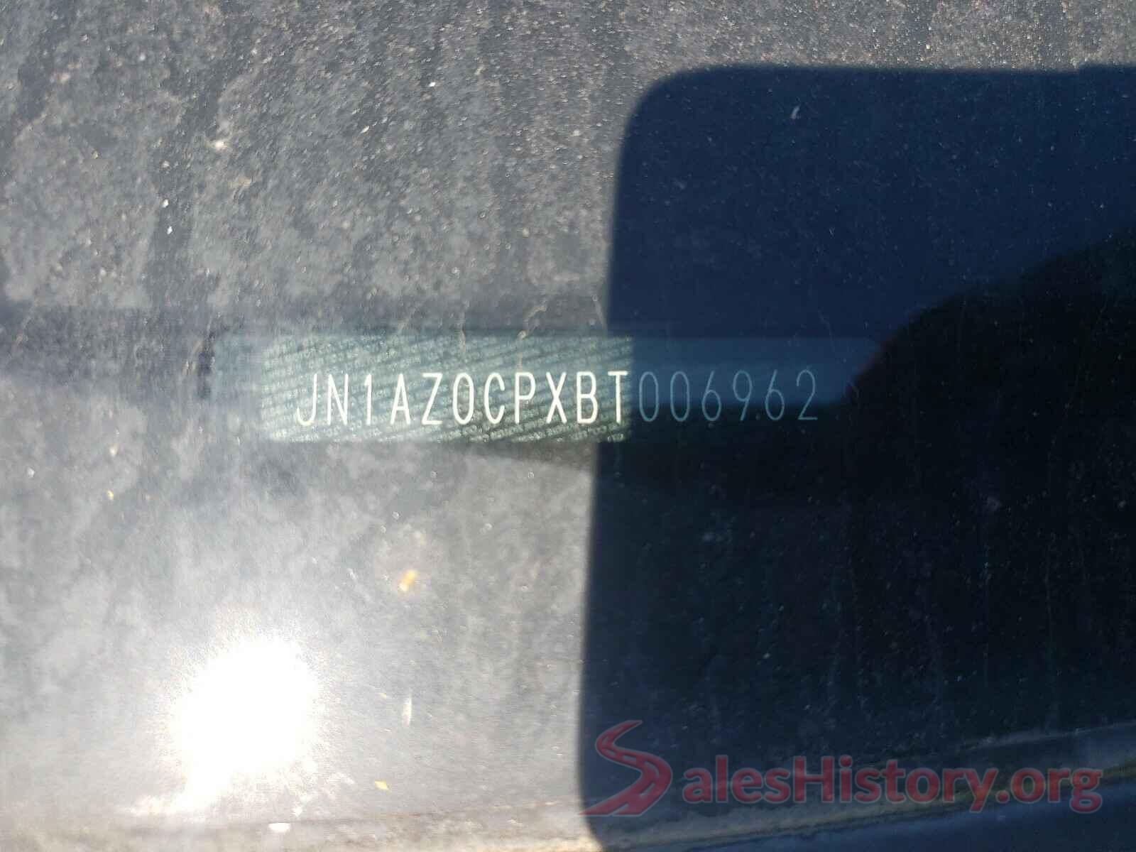 JN1AZ0CPXBT006962 2011 NISSAN LEAF