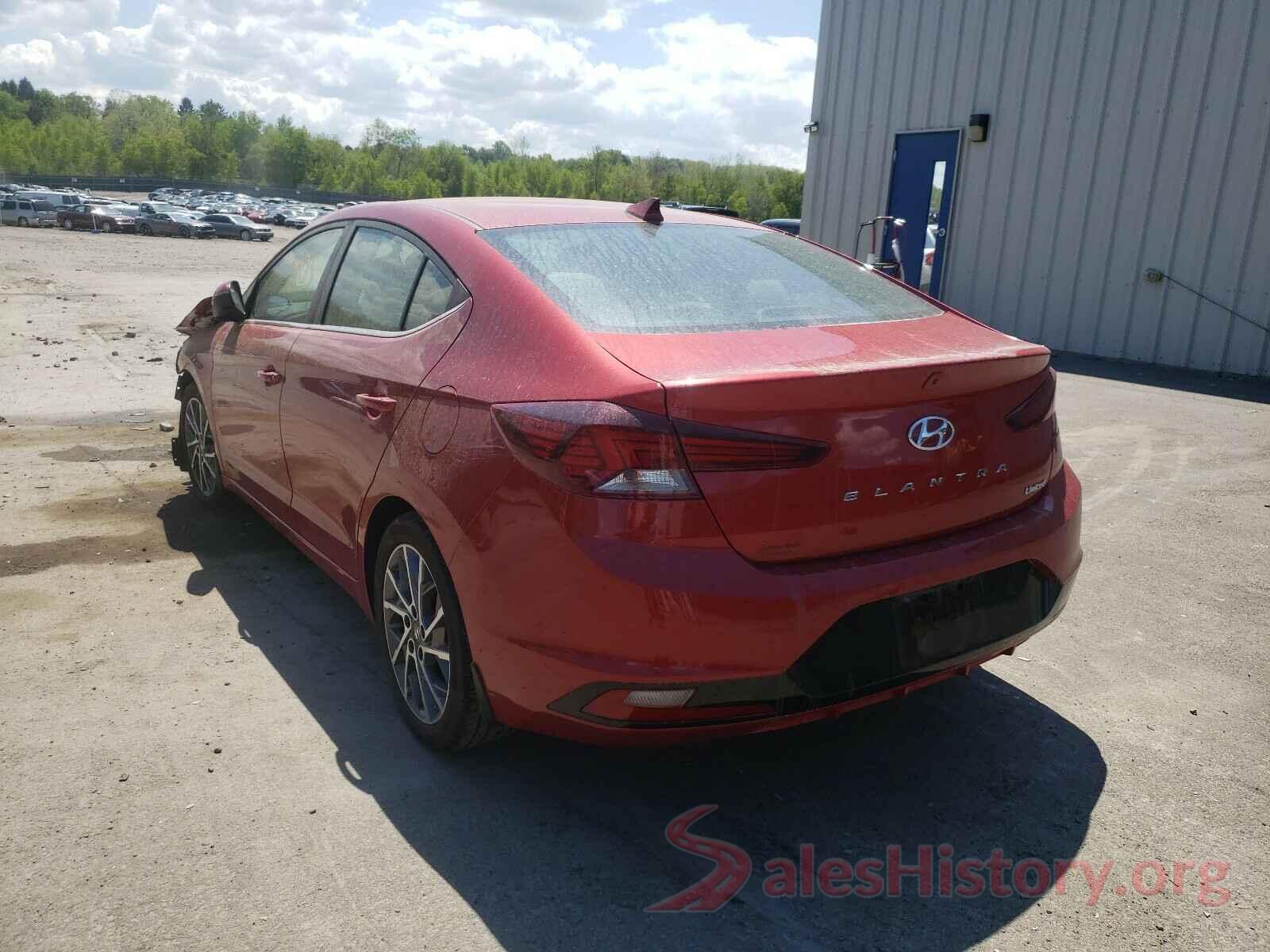 5NPD84LF2LH535047 2020 HYUNDAI ELANTRA