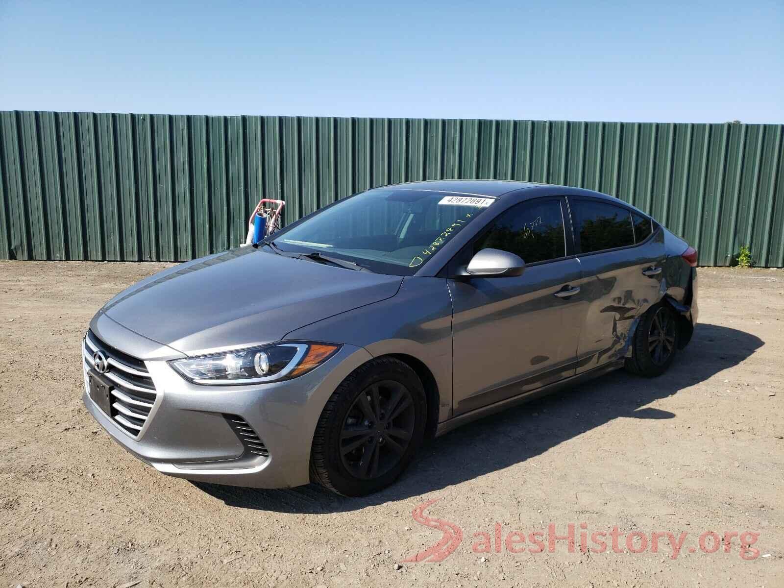 5NPD84LFXJH268091 2018 HYUNDAI ELANTRA