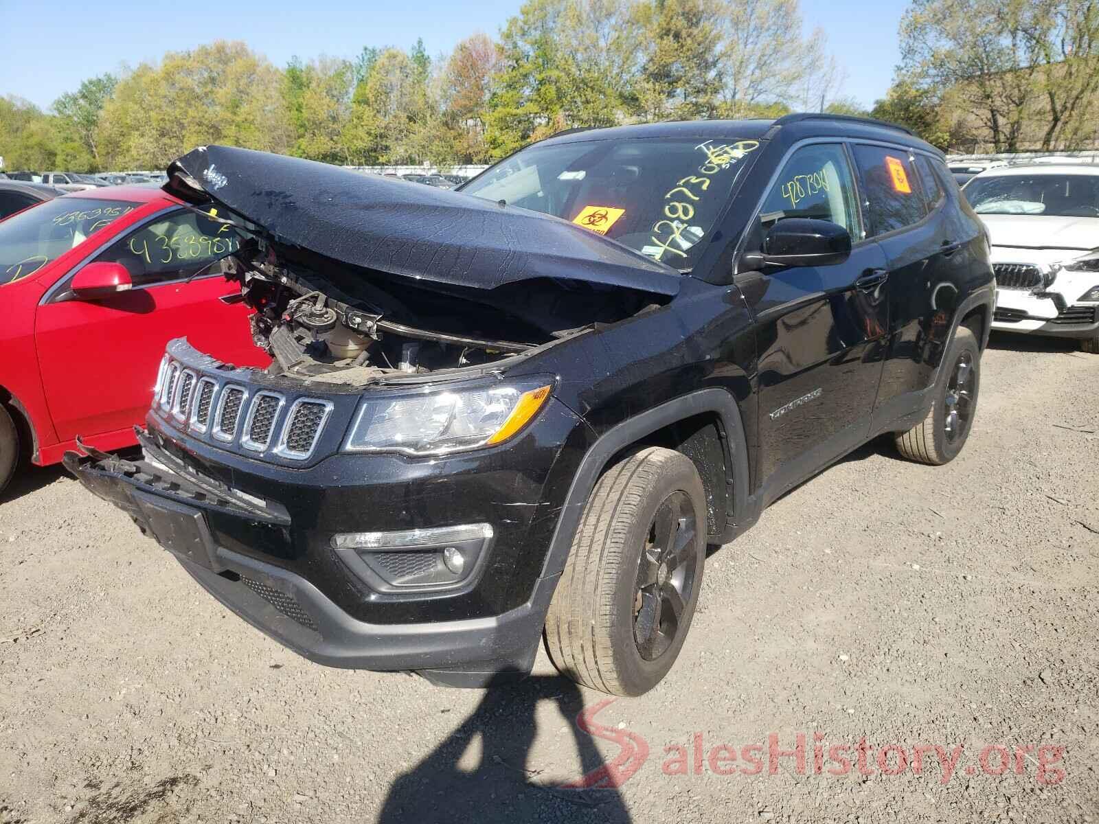 3C4NJDBB2JT177291 2018 JEEP COMPASS