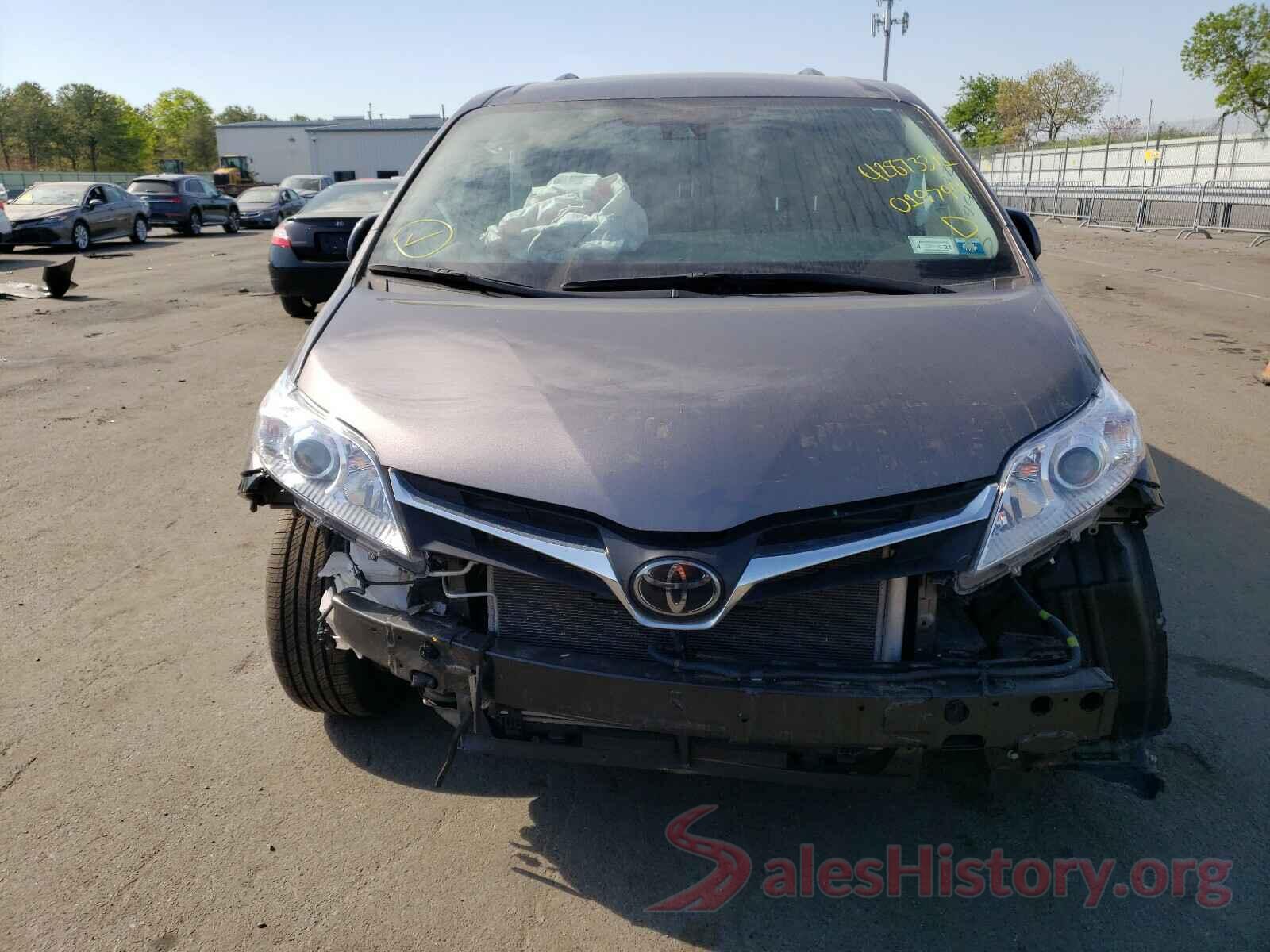 5TDKZ3DC7KS019794 2019 TOYOTA SIENNA