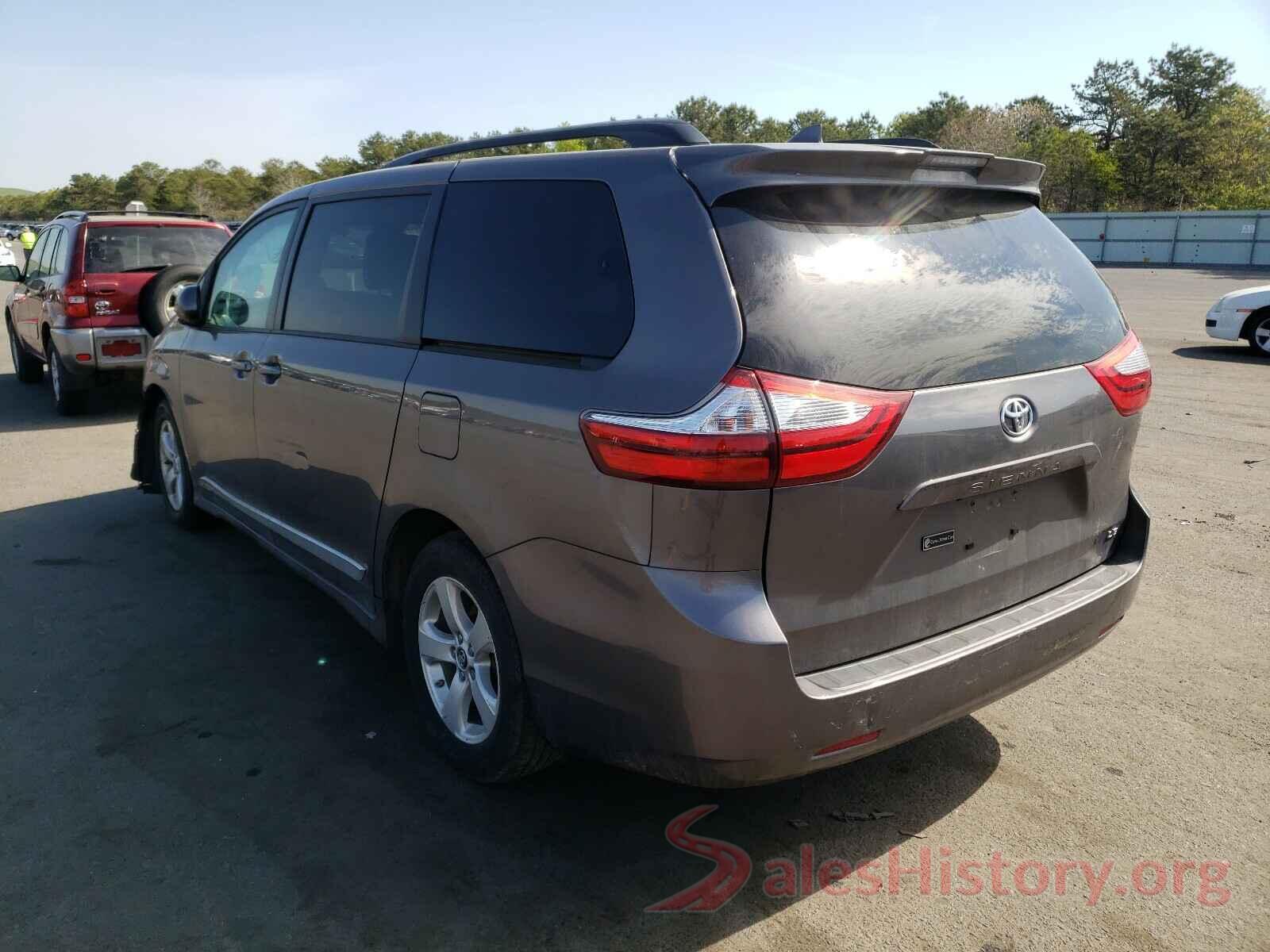 5TDKZ3DC7KS019794 2019 TOYOTA SIENNA