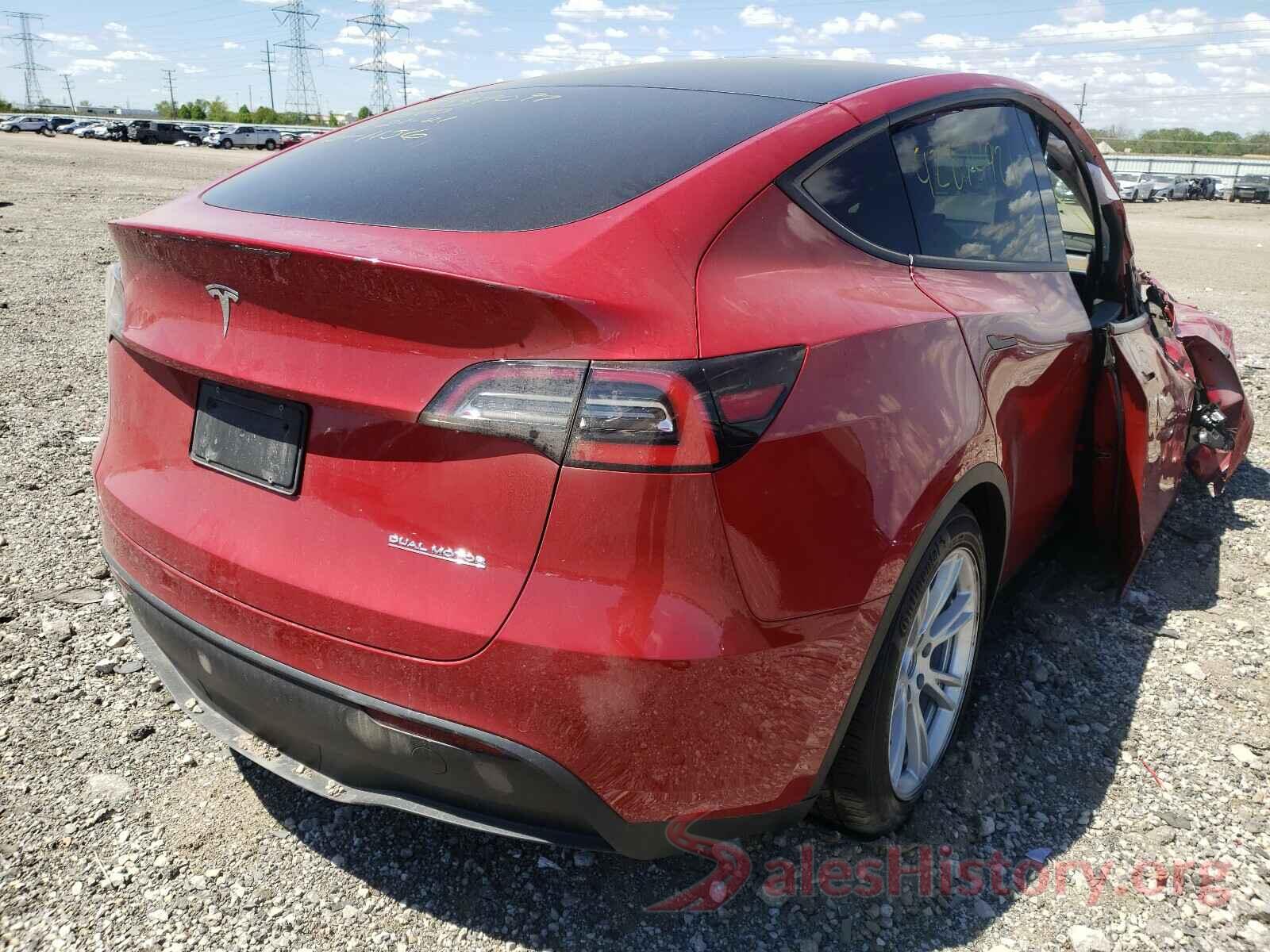 5YJYGDEF2LF039097 2020 TESLA MODEL Y