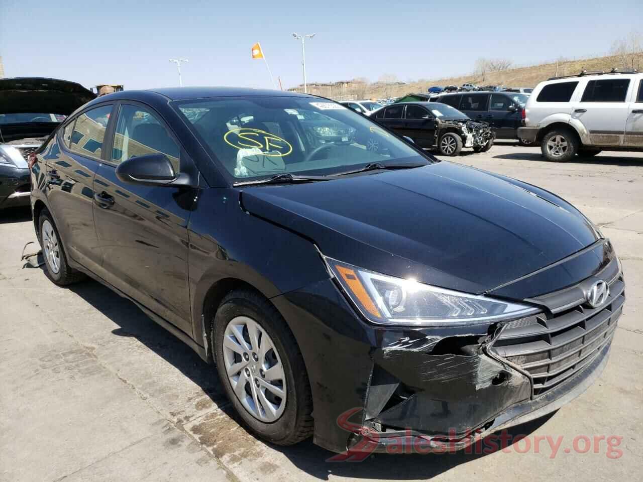 KMHD74LF1KU842423 2019 HYUNDAI ELANTRA