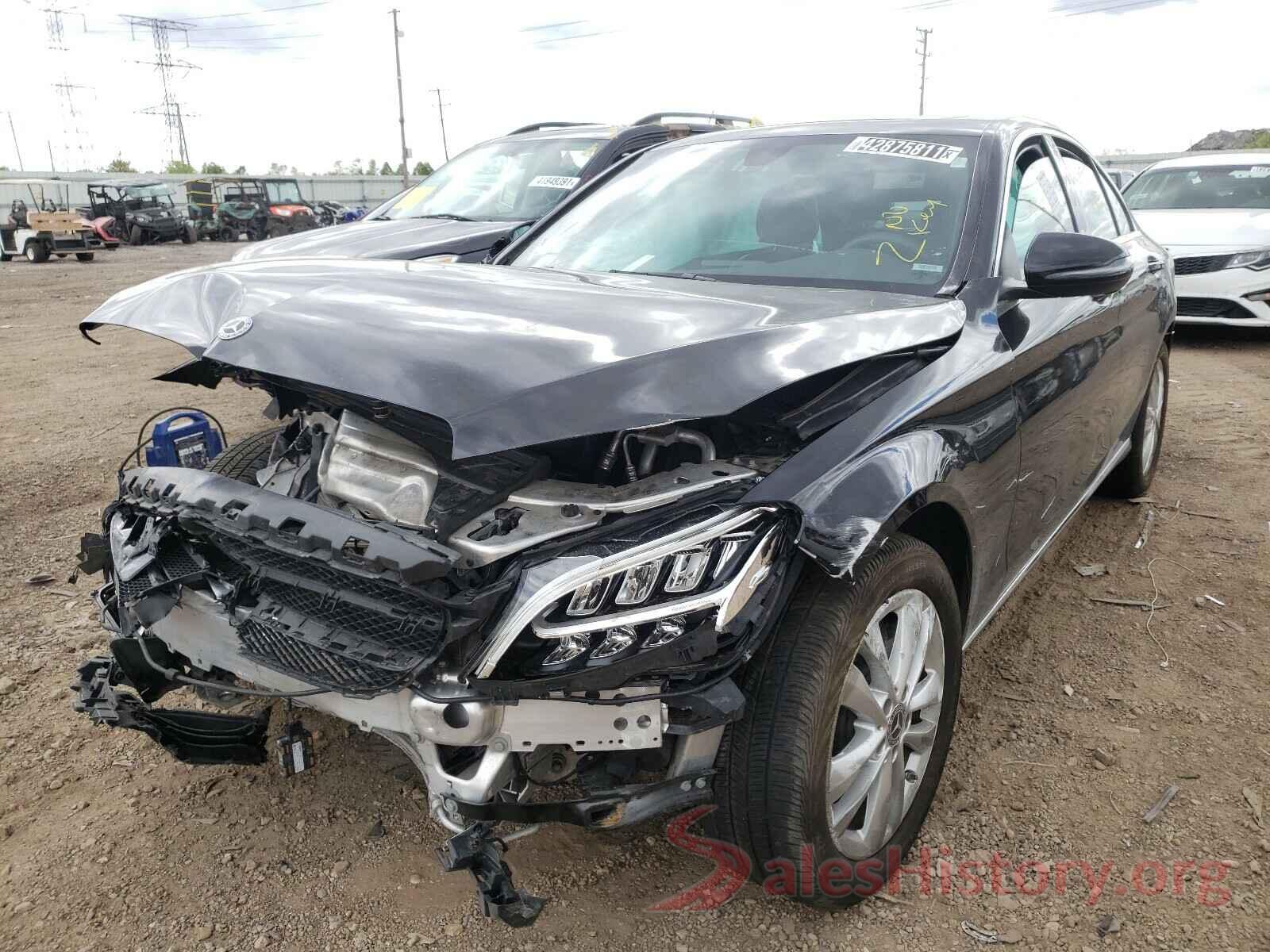 55SWF8EBXKU315781 2019 MERCEDES-BENZ C CLASS