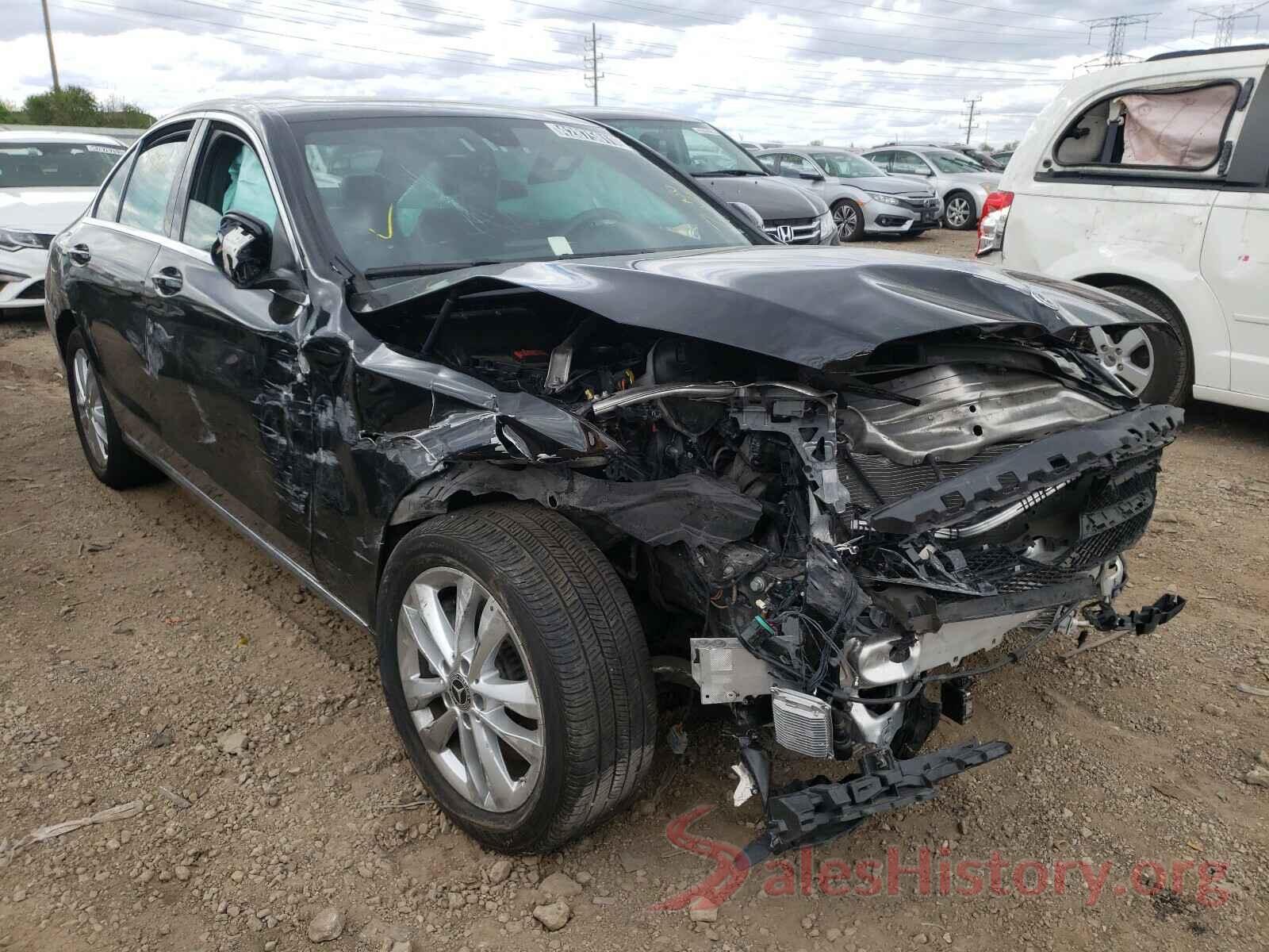 55SWF8EBXKU315781 2019 MERCEDES-BENZ C CLASS