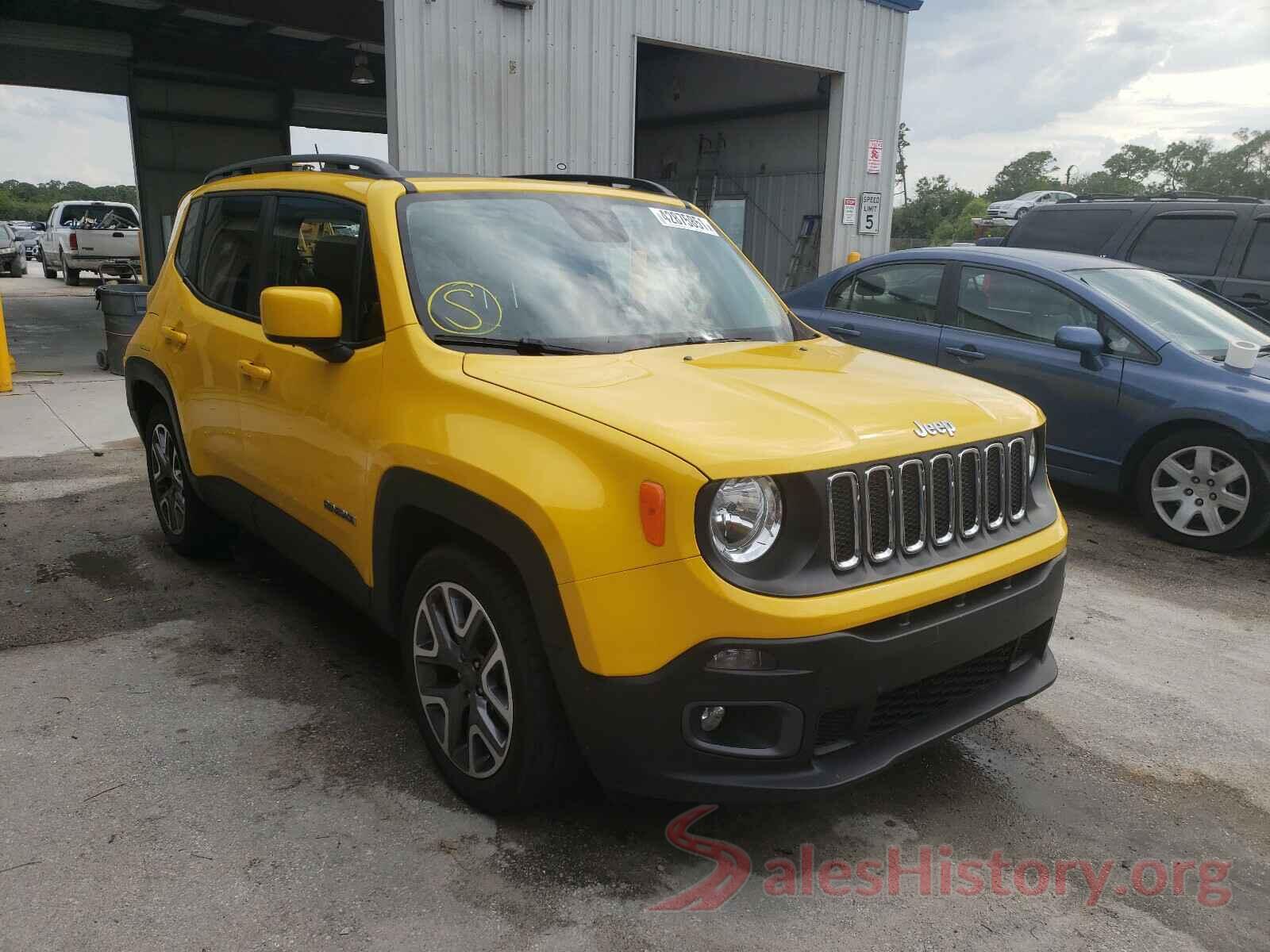 ZACCJABT4GPE11378 2016 JEEP RENEGADE